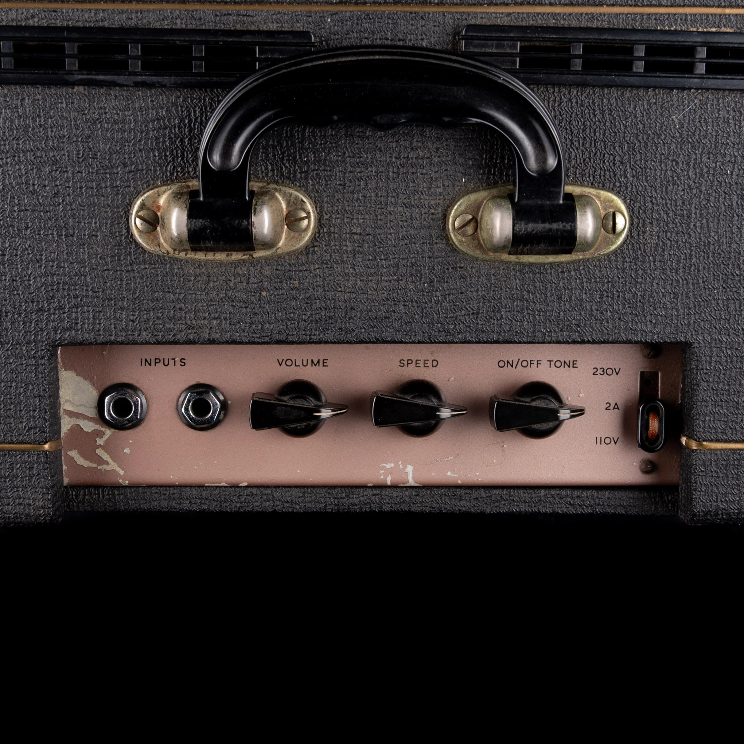 Vintage 1963 Vox AC-4 1x8" Guitar Amp Combo JMI With Original Footswitch Black - Image 10