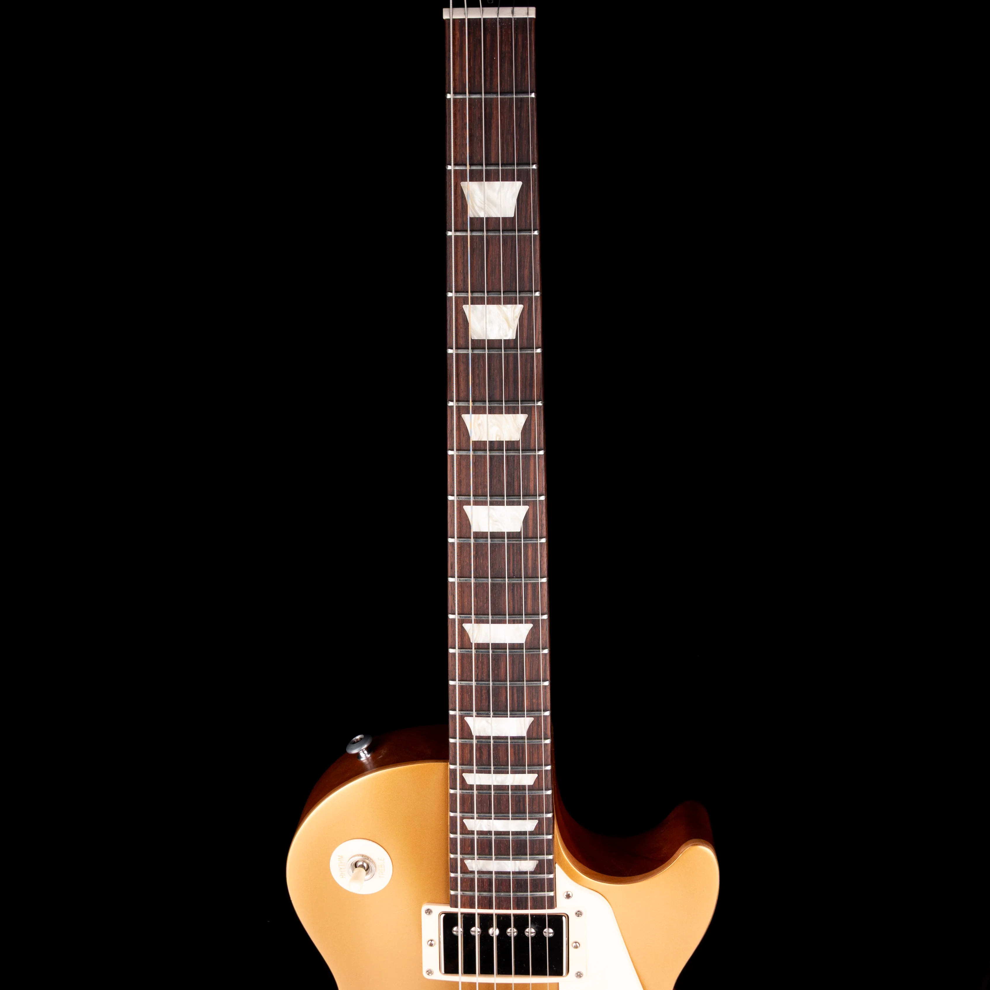 Used 2013 Gibson Les Paul Tribute Satin Gold Top With OHSC - Image 8