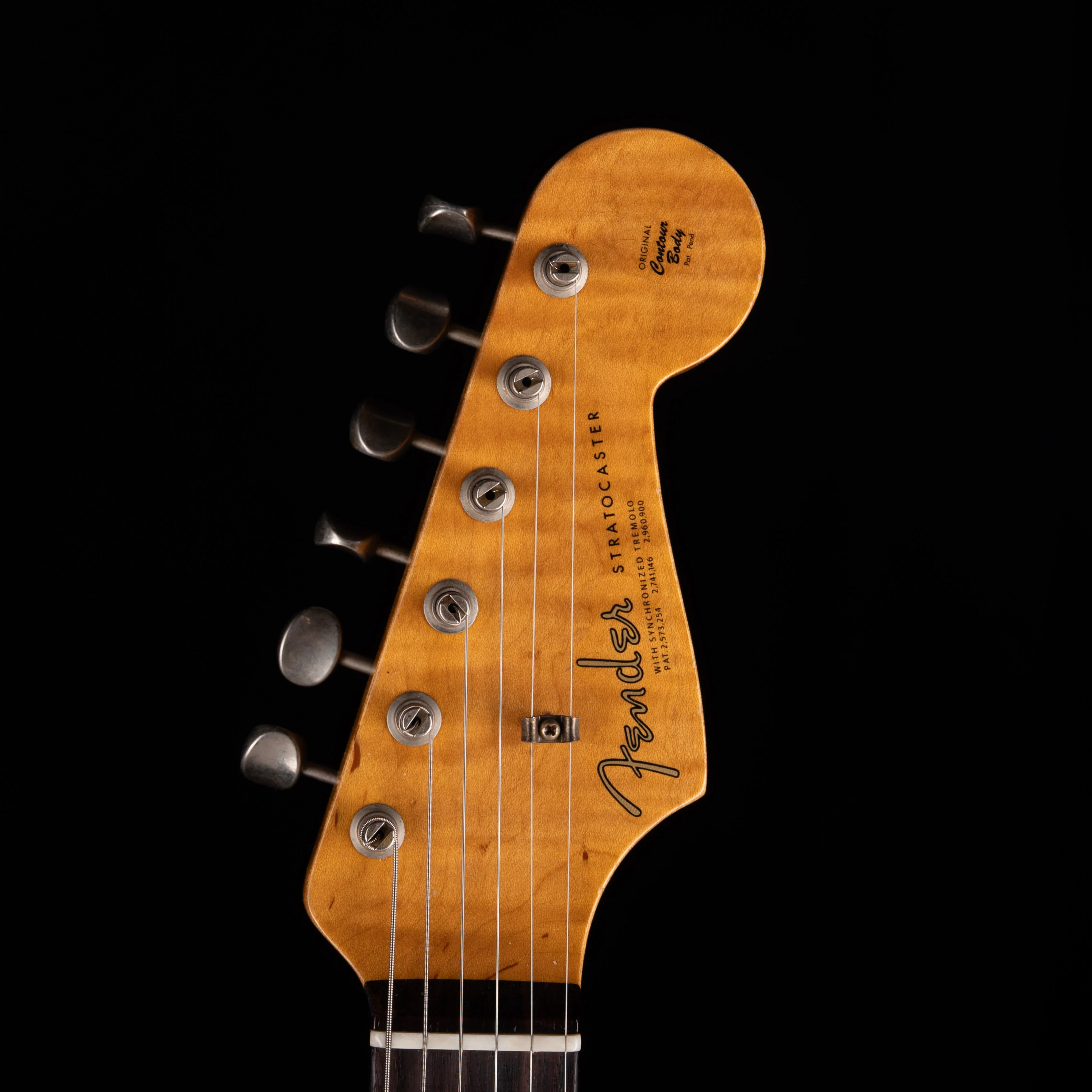 Used 2023 Fender Custom Shop 1962 Strat Journeyman Relic - Black  With OHSC - Image 14