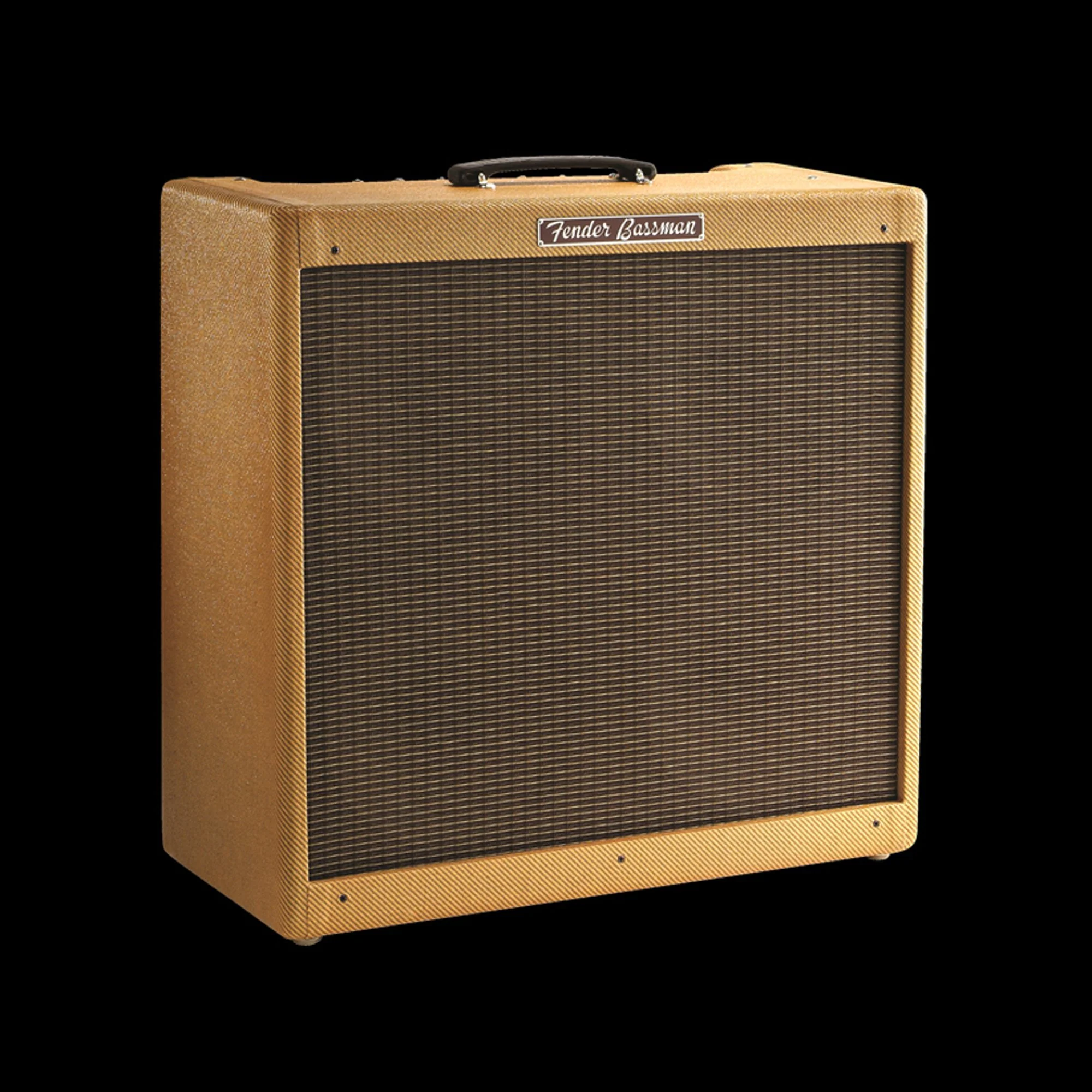 Fender American Vintage '59 Bassman Lacquered Tweed Tube Guitar Amp Combo - Demo - Serial # AA27560 - Image 4