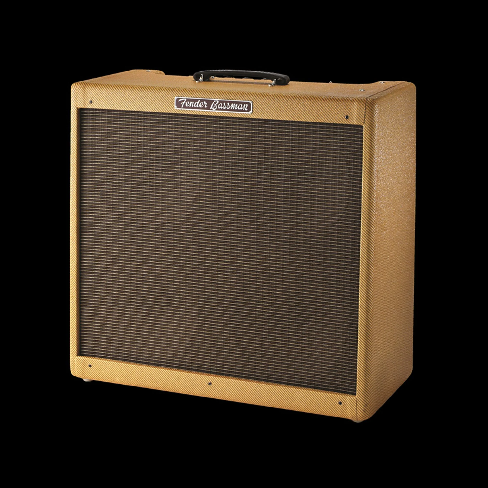 Fender American Vintage '59 Bassman Lacquered Tweed Tube Guitar Amp Combo - Demo - Serial # AA27560 - Image 5