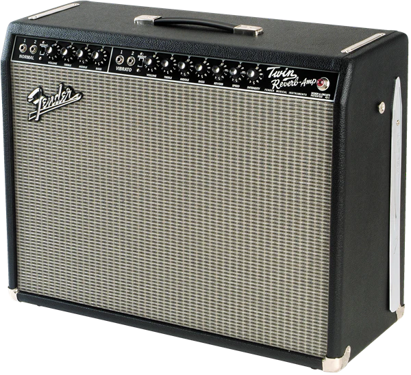 Fender '65 Twin Reverb Tube Guitar Amp Combo - Image 3