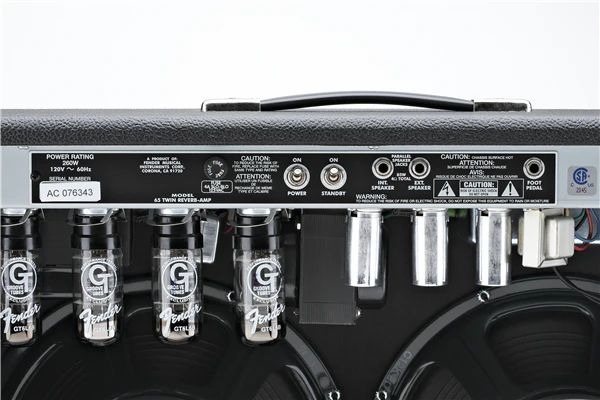 Fender '65 Twin Reverb Tube Guitar Amp Combo - Image 6