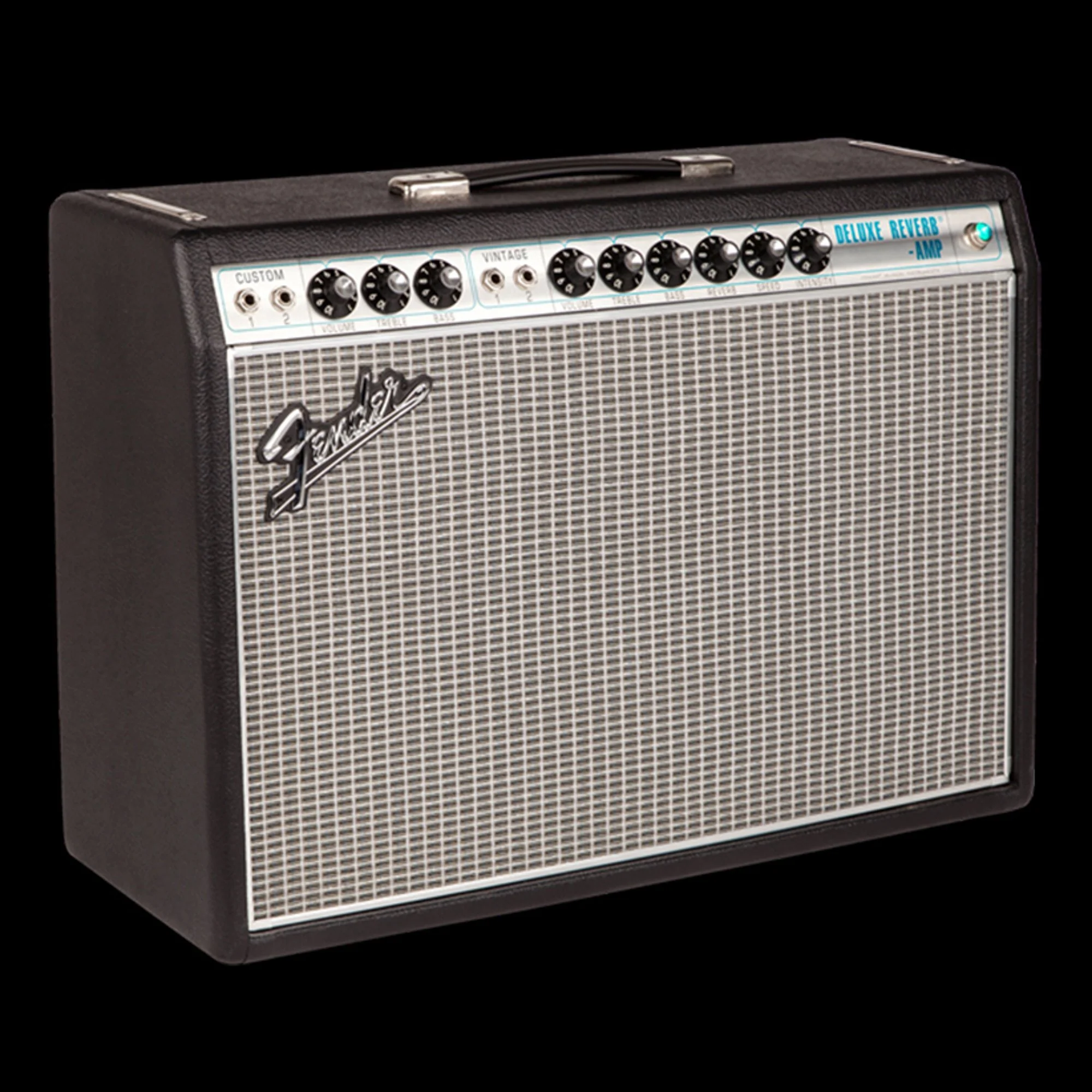 Fender ’68 Custom Deluxe Reverb Guitar Amp Combo - Image 2