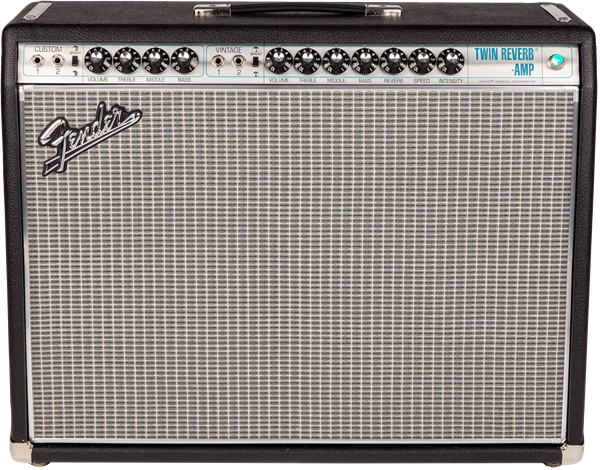 Fender ’68 Custom Twin Reverb Tube Guitar Amplifier - Image 3