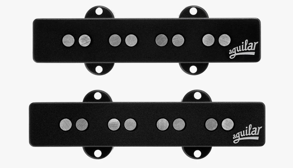 Aguilar AG 4J-60 4 String Jazz Bass 60's Era Style Pickup Black