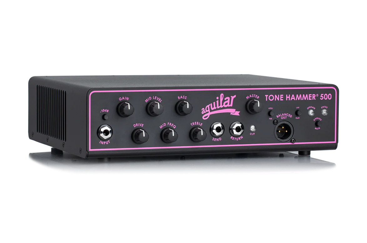 Aguilar TH500 Tone Hammer 500 Breast Cancer Awareness - Ltd Edition Bass Amp Head
