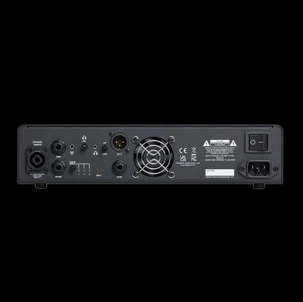 Aguilar Tone Hammer 700 Bass Amp Head - Image 2