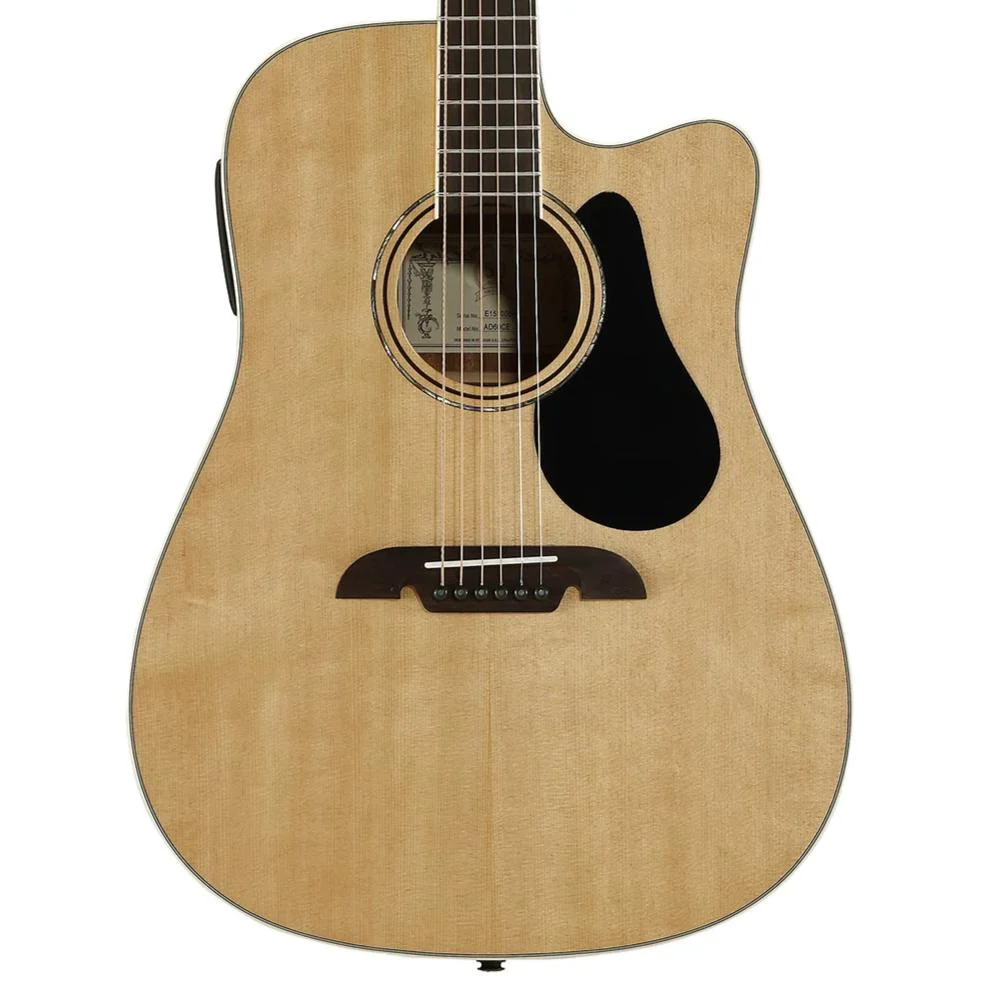 Alvarez AD-60CE Dreadnought Cutaway Acoustic-Electric Guitar - Image 2