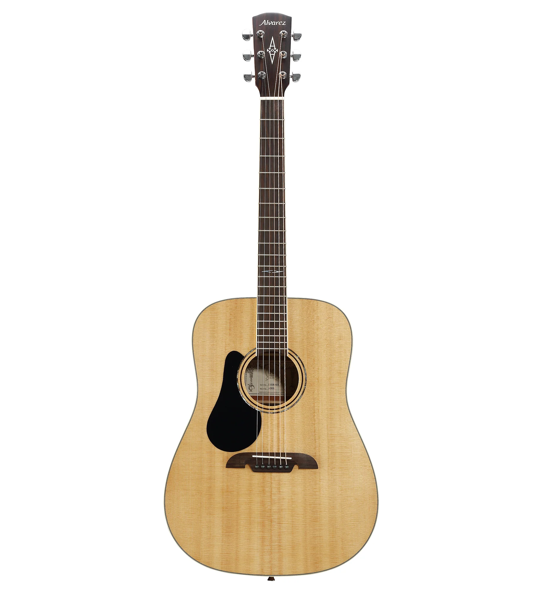 Alvarez AD-60L Left Handed Acoustic Dreadnought Guitar - Image 3