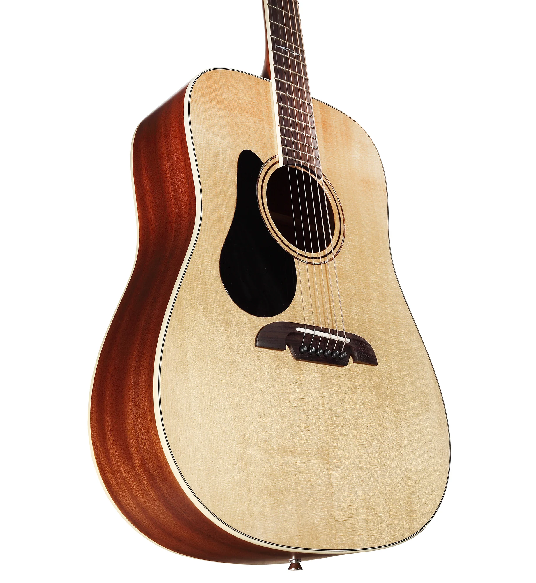 Alvarez AD-60L Left Handed Acoustic Dreadnought Guitar - Image 4
