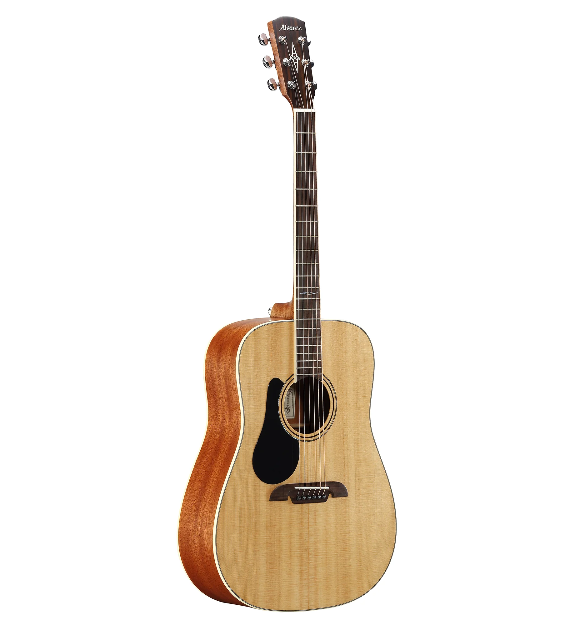 Alvarez AD-60L Left Handed Acoustic Dreadnought Guitar - Image 5