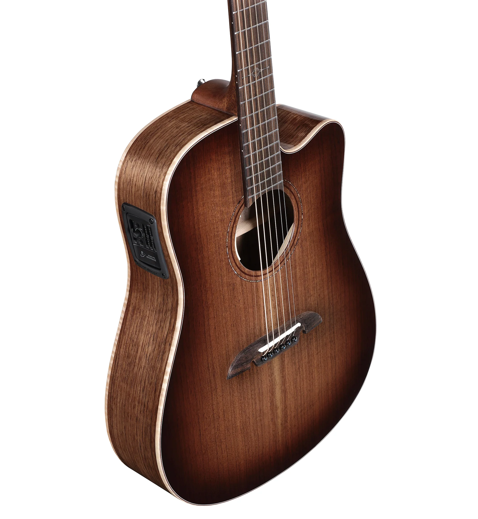 Alvarez ADWS-66CESHB Artist Elite Slim Dreadnaught Acoustic Electric Cutaway Guitar - Image 6