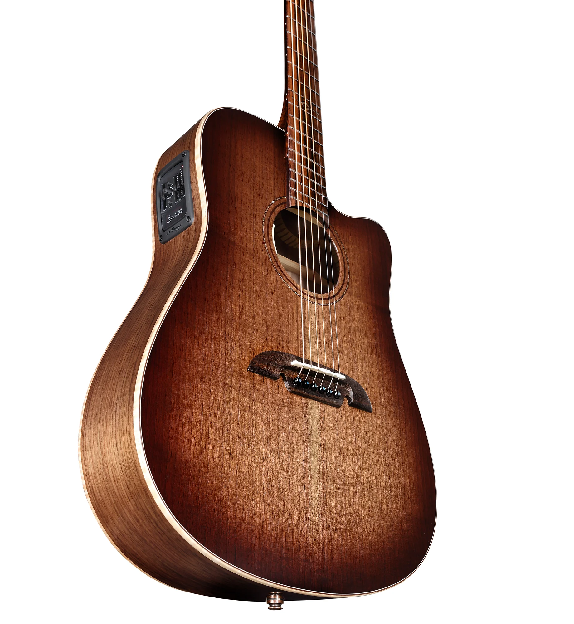 Alvarez ADWS-66CESHB Artist Elite Slim Dreadnaught Acoustic Electric Cutaway Guitar - Image 7