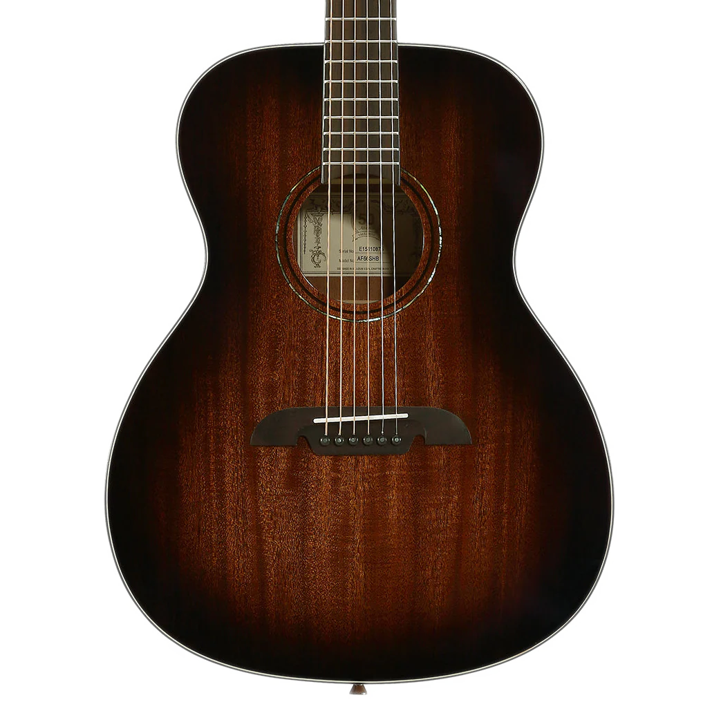 Alvarez AF-66 OM/Folk Size Steel String Acoustic Guitar Shadowburst