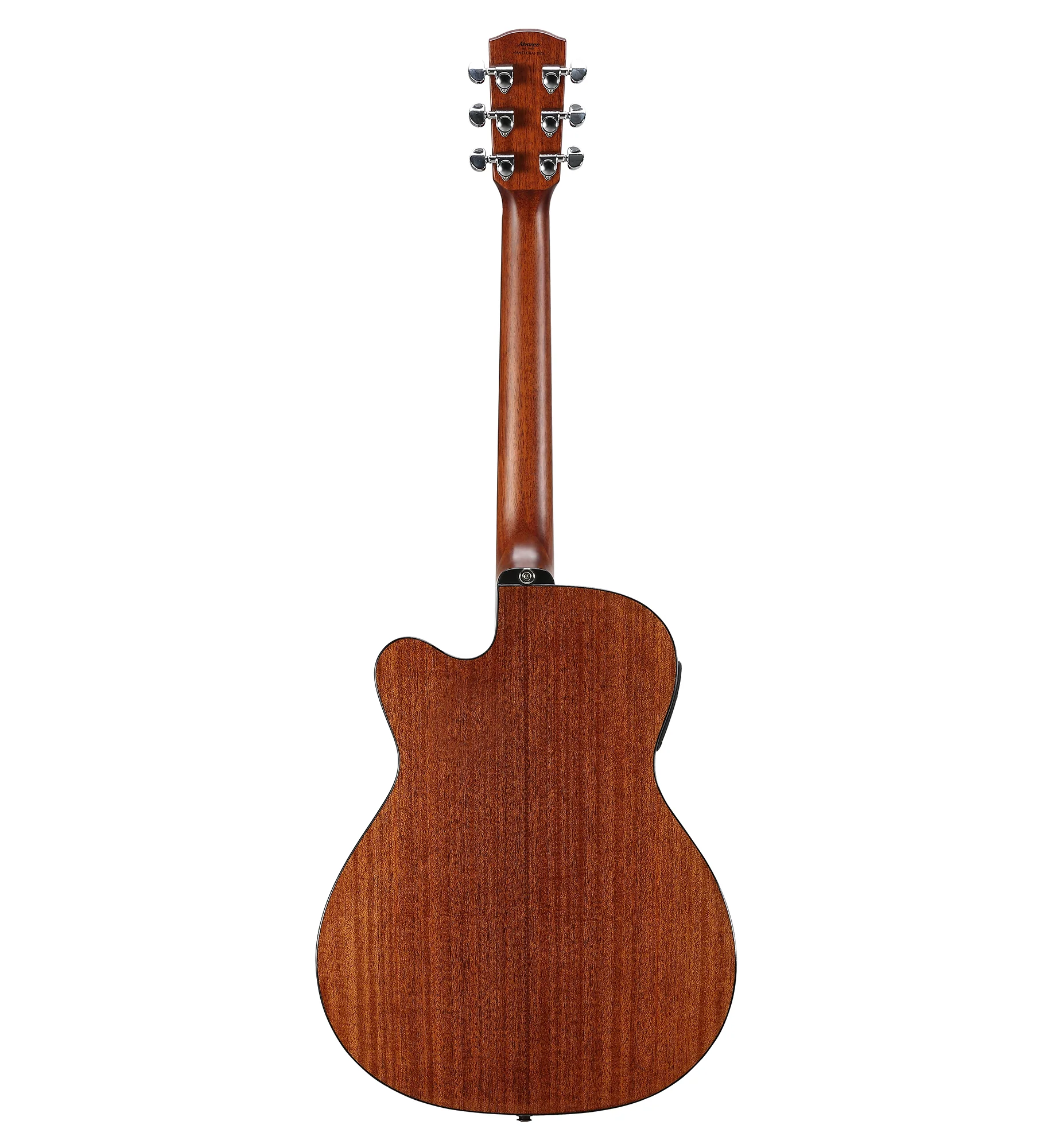 Alvarez AF-66CESHB Cutaway OM/Folk Size Shadowburst Acoustic Electric Guitar - Image 4