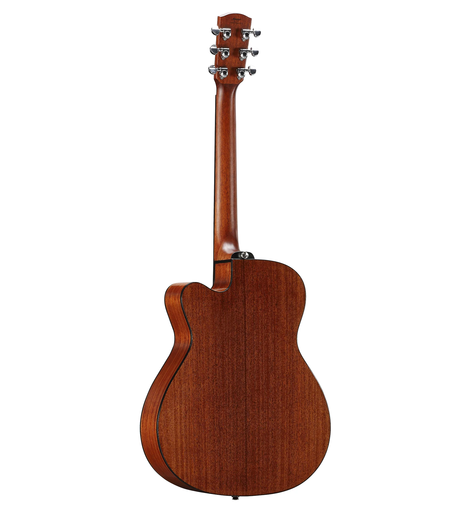 Alvarez AF-66CESHB Cutaway OM/Folk Size Shadowburst Acoustic Electric Guitar - Image 5