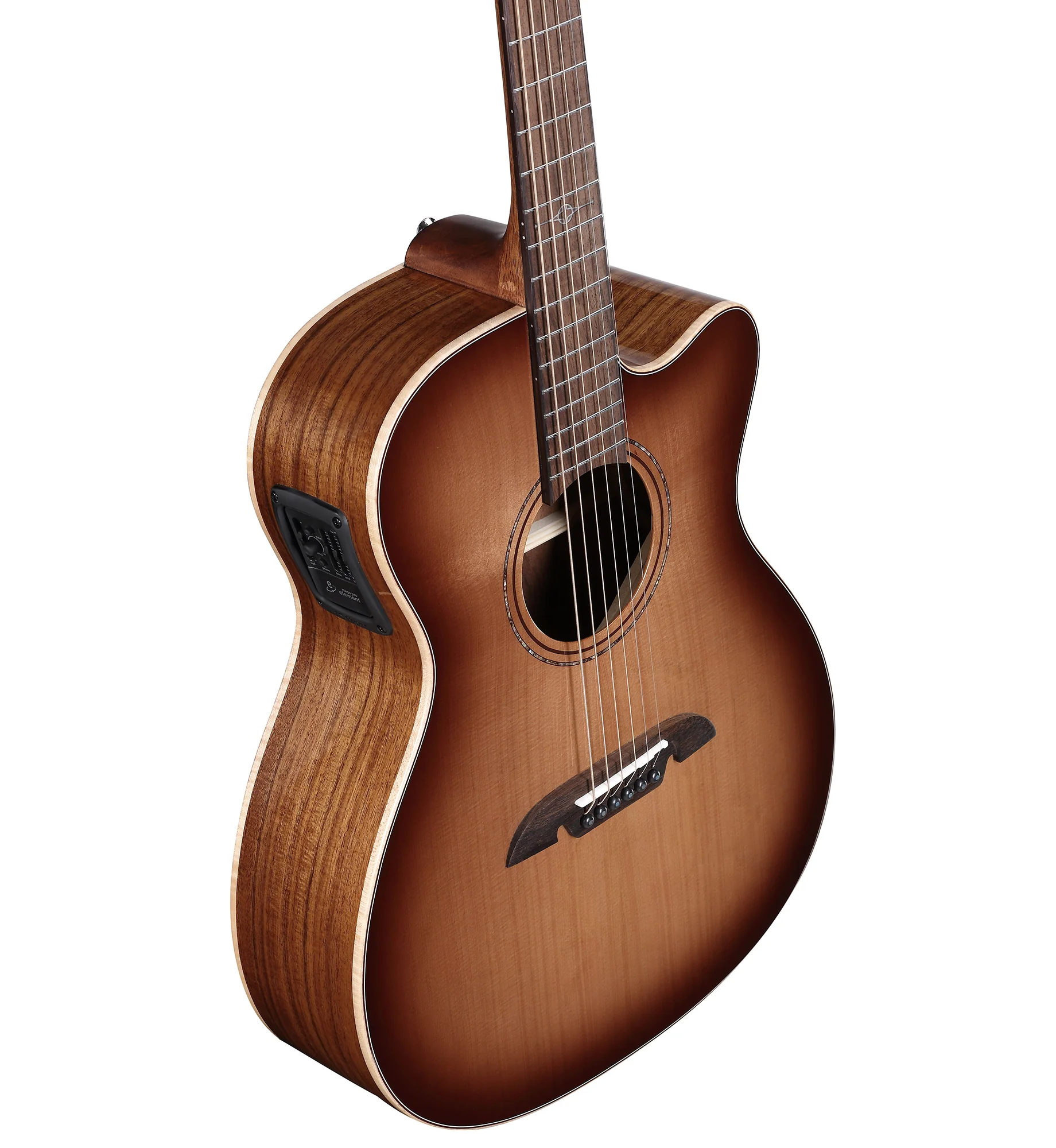 Alvarez AFA95-CESHB Artist Elite Folk/OM Acoustic-Electric Guitar - Image 4