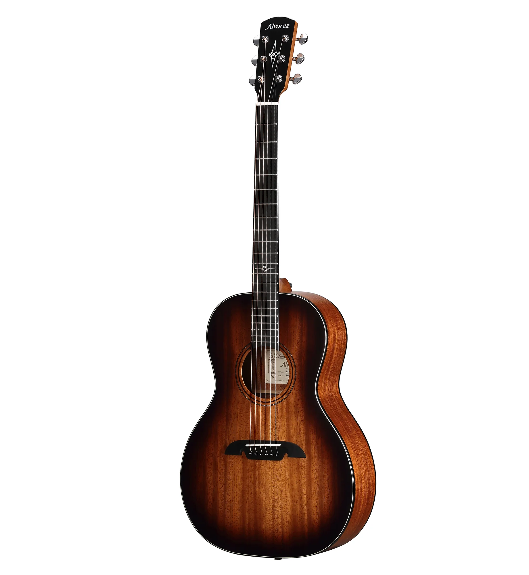 Alvarez AMP66SSHB-AGP Mahogany Top Shadowburst Acoustic Guitar - Image 5