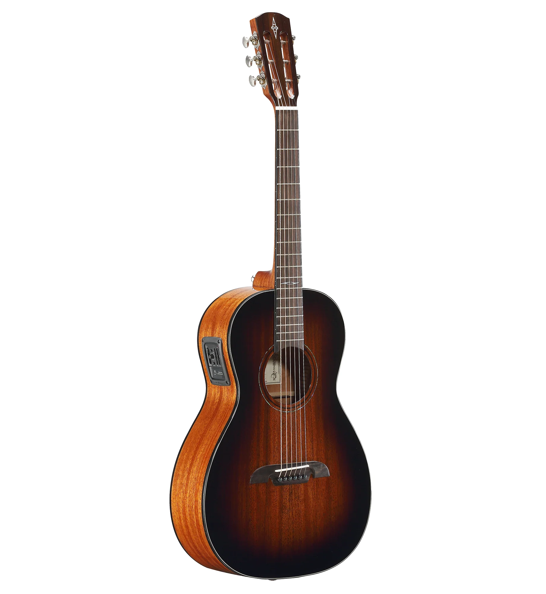 Alvarez AP-66ESHB Parlor Size Steel String Electric Acoustic Guitar - Image 7