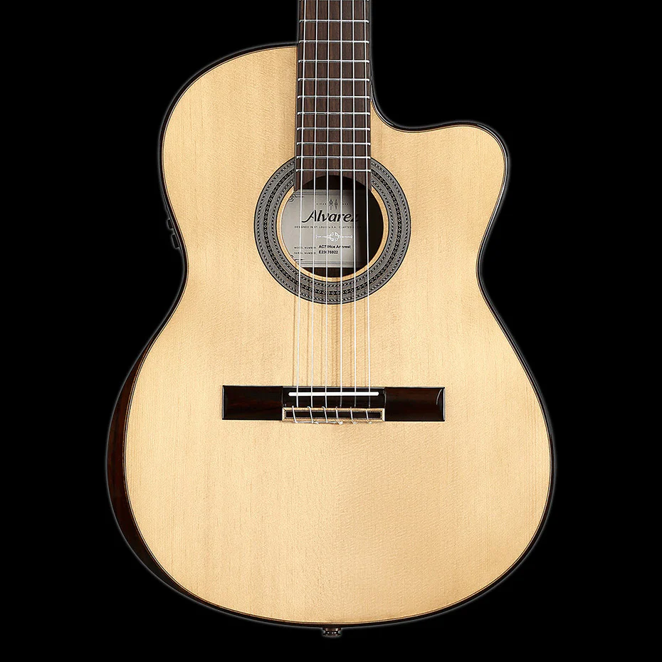 Alvarez Artist AC70Hce Armrest Natural Acoustic Electric Guitar