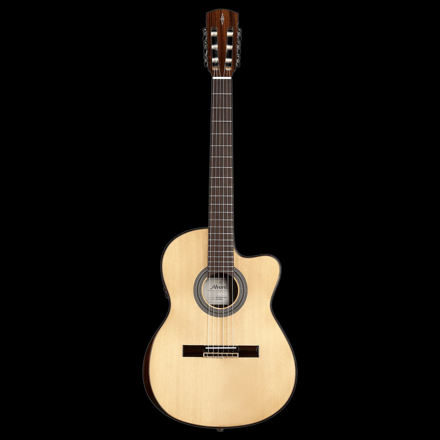 Alvarez Artist AC70Hce Armrest Natural Acoustic Electric Guitar - Image 3