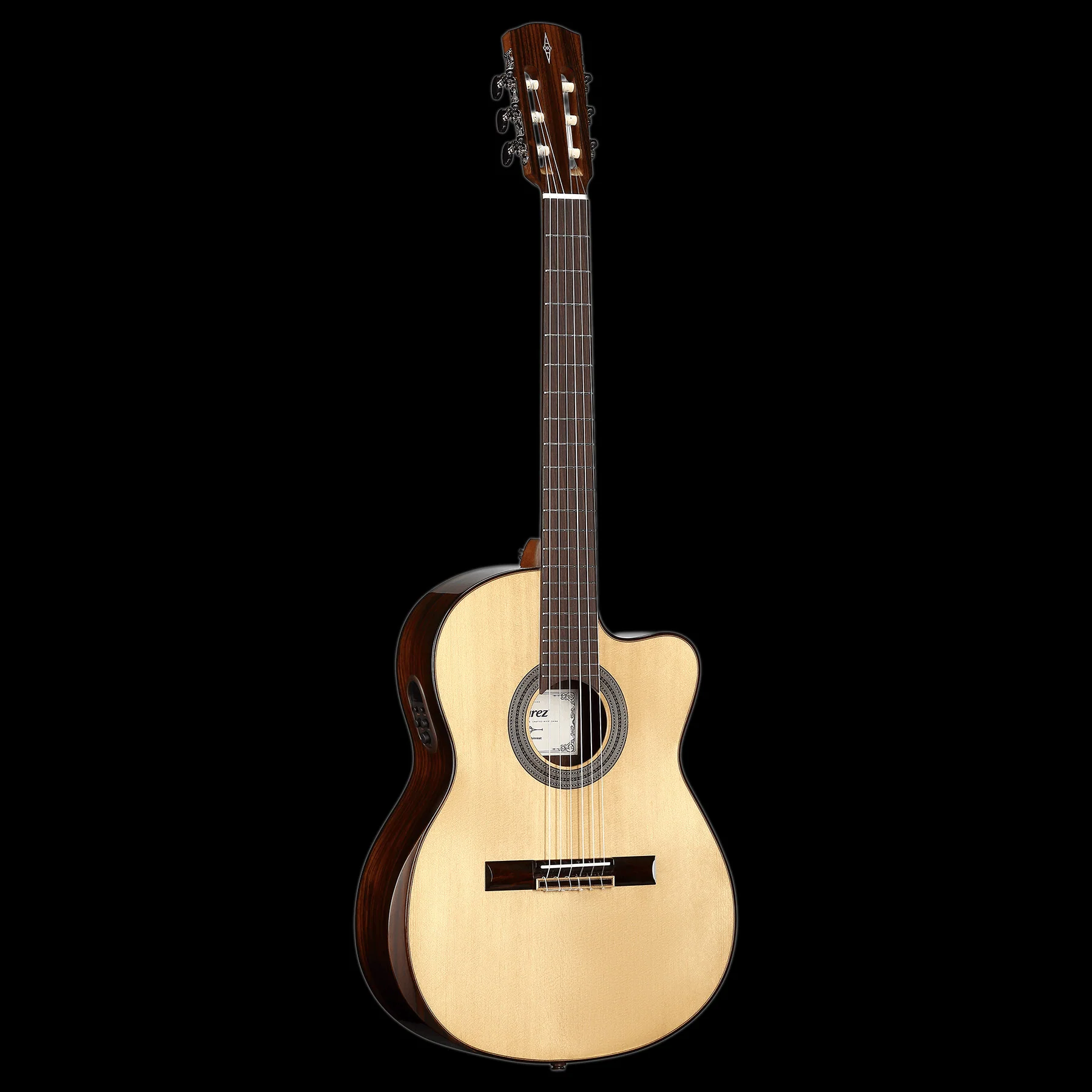 Alvarez Artist AC70Hce Armrest Natural Acoustic Electric Guitar - Image 6
