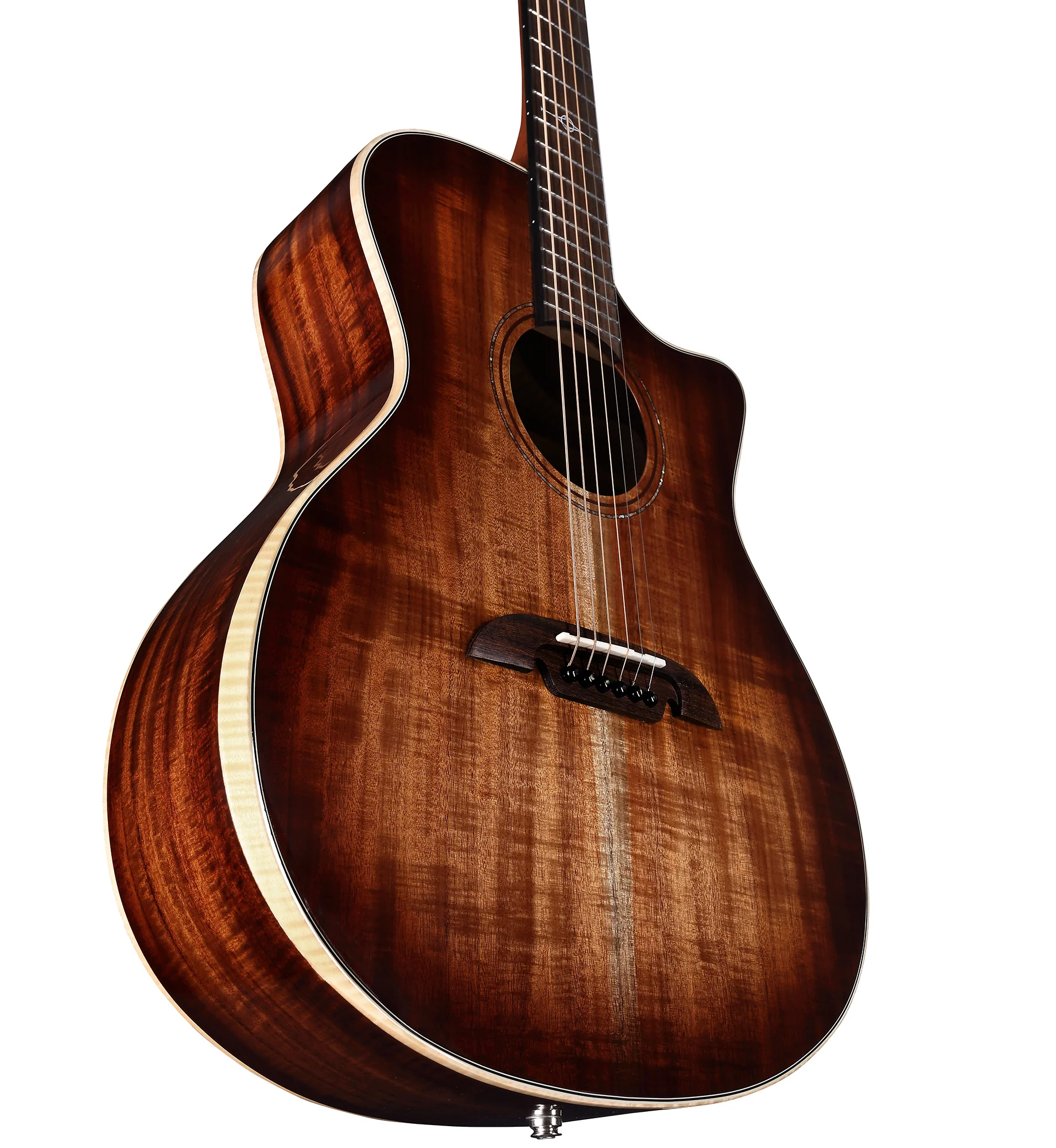Alvarez Artist Elite AGA99CEARSHB Grand Auditorium Shadowburst Acoustic Electric Guitar - Image 6