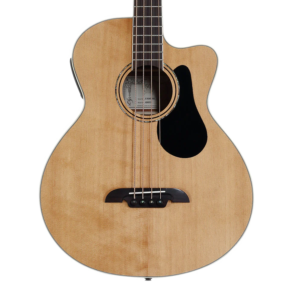 Alvarez Artist Series AB60-CE Acoustic-Electric Bass Guitar Natural