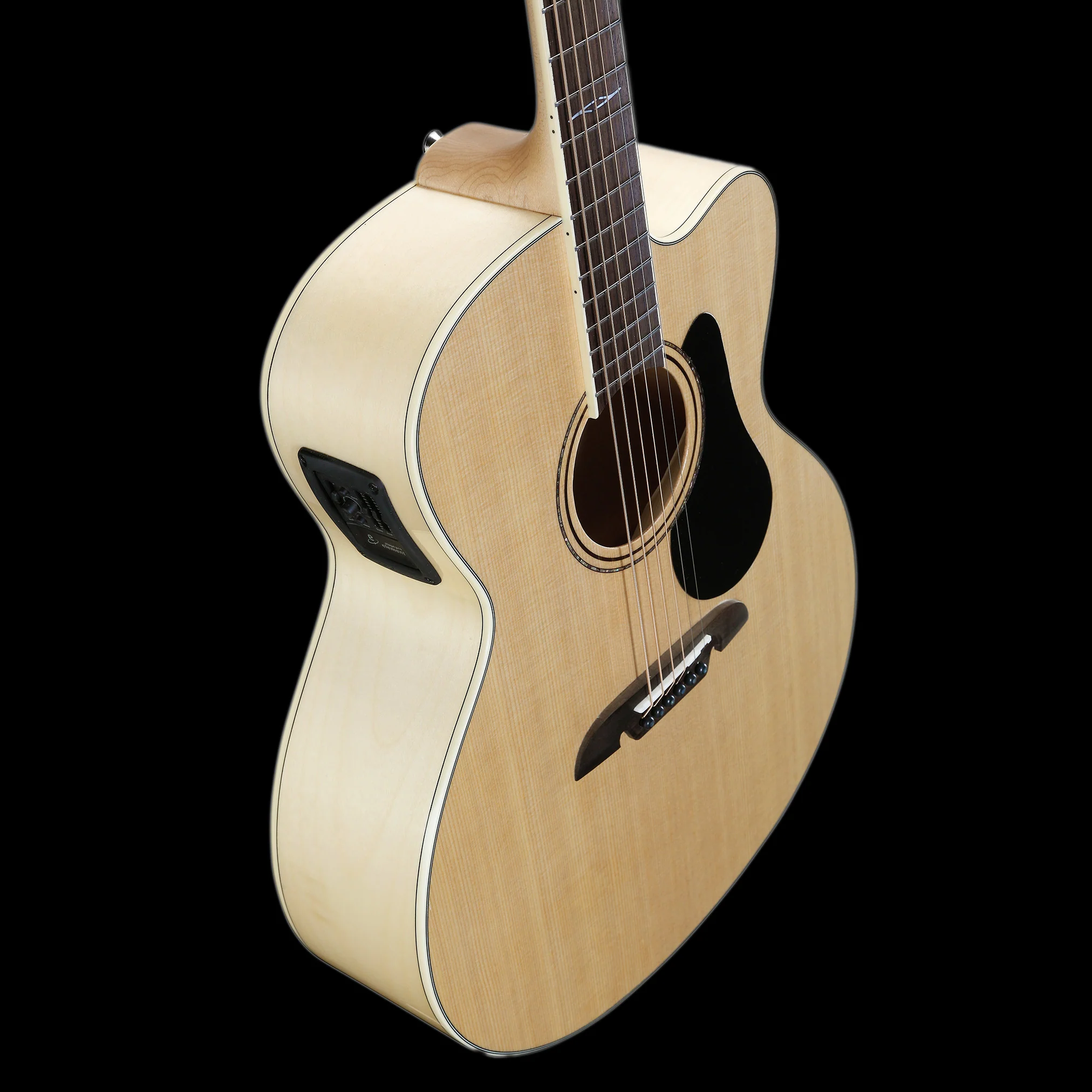Alvarez Artist Series AJ80-CE Jumbo Acoustic-Electric Guitar Natural - Image 5