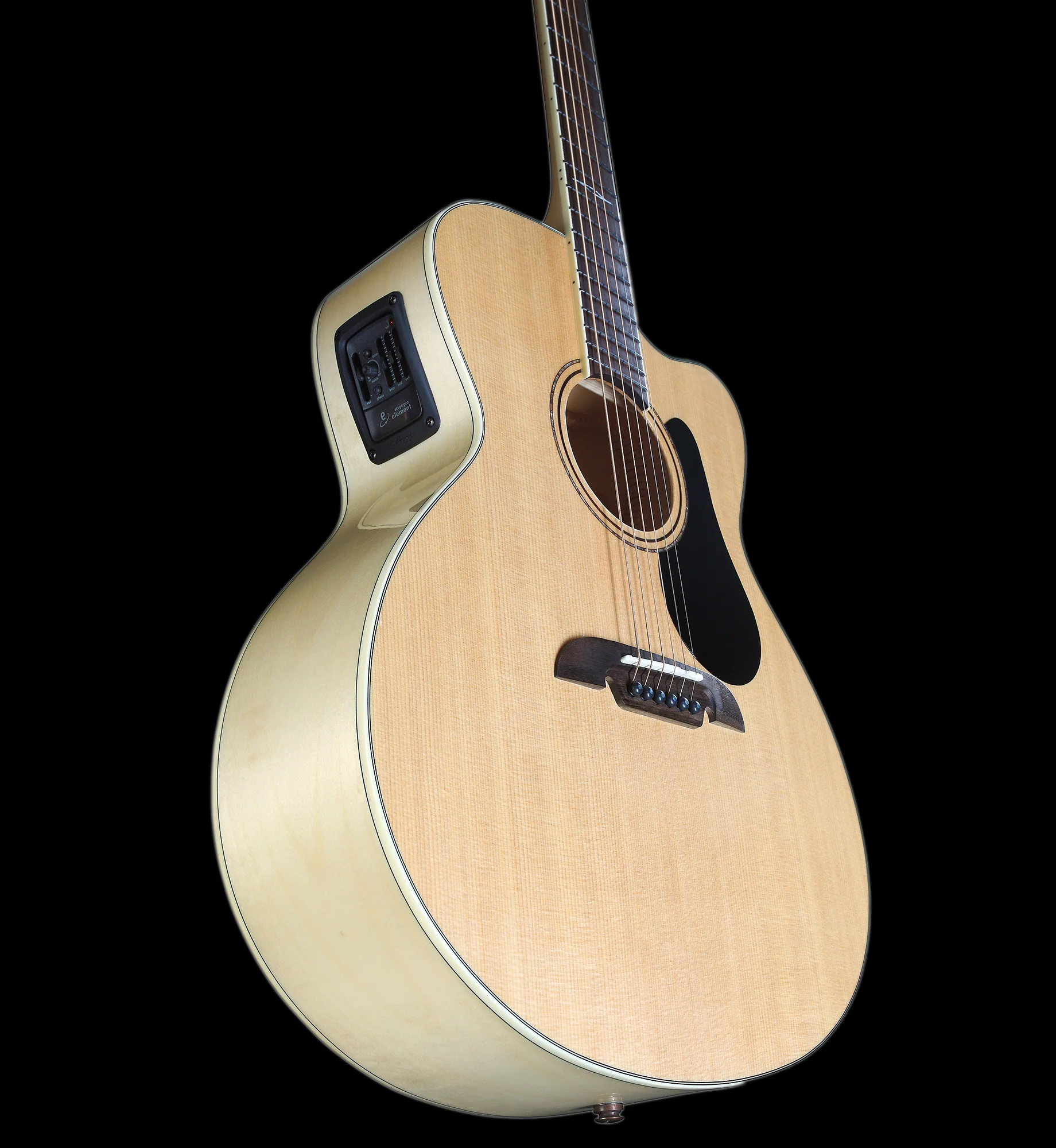 Alvarez Artist Series AJ80-CE Jumbo Acoustic-Electric Guitar Natural - Image 6