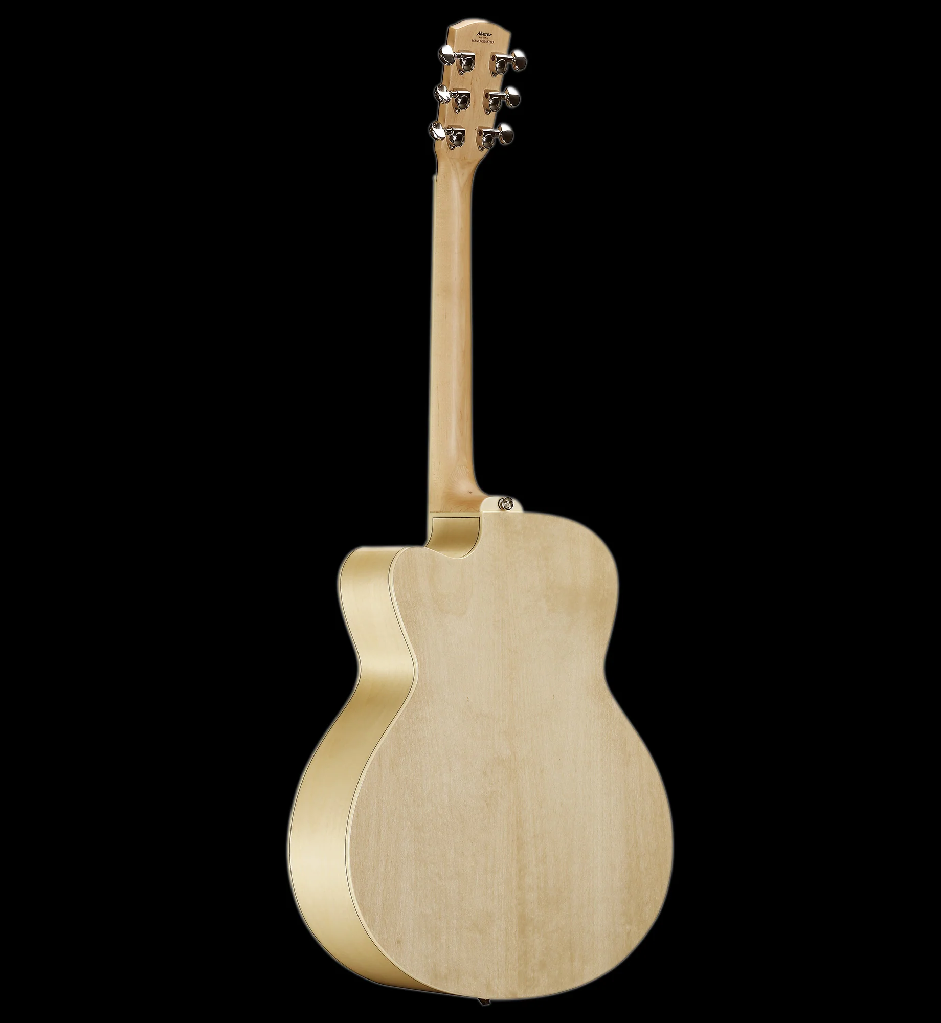 Alvarez Artist Series AJ80-CE Jumbo Acoustic-Electric Guitar Natural - Image 7