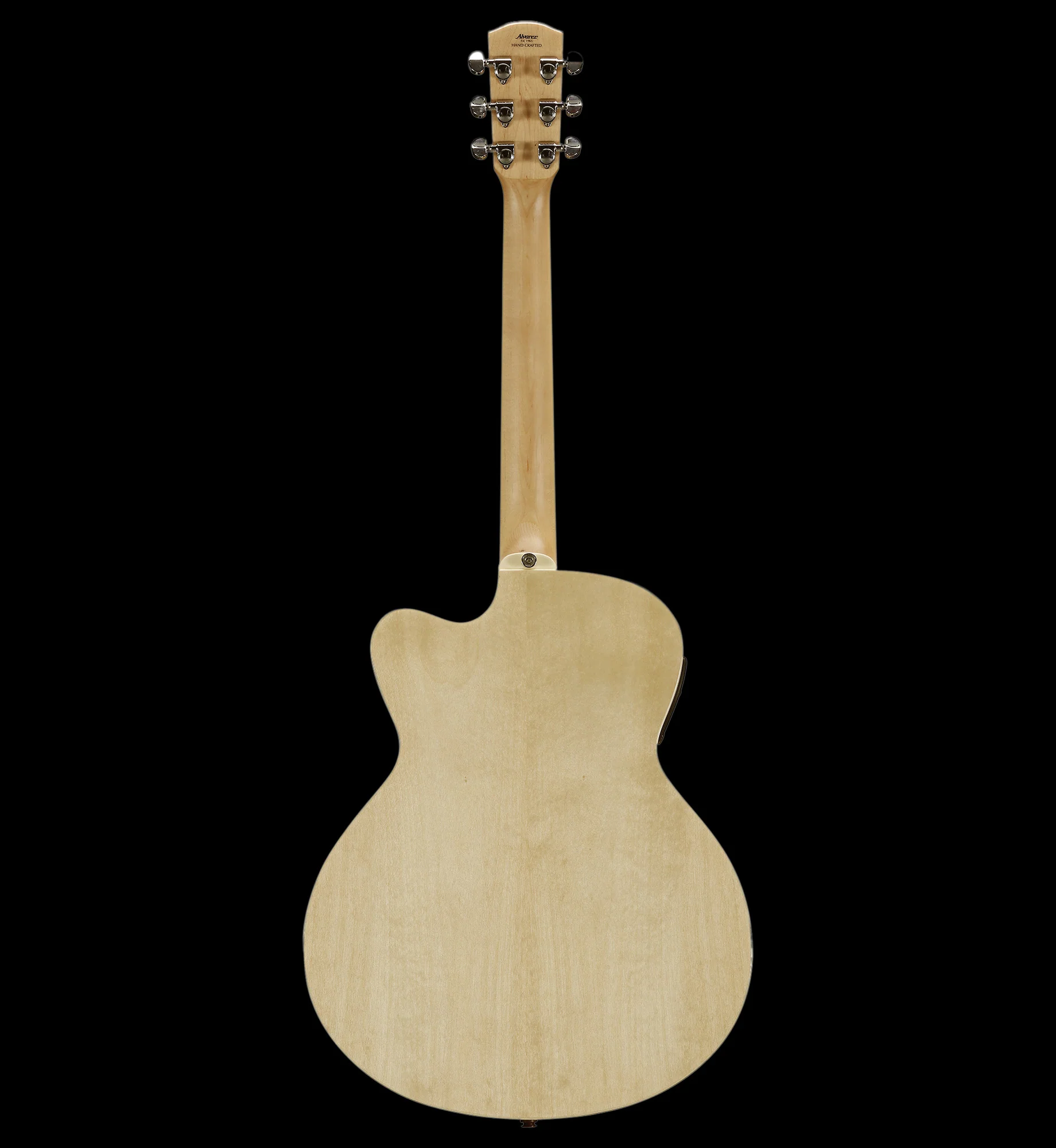 Alvarez Artist Series AJ80-CE Jumbo Acoustic-Electric Guitar Natural - Image 8