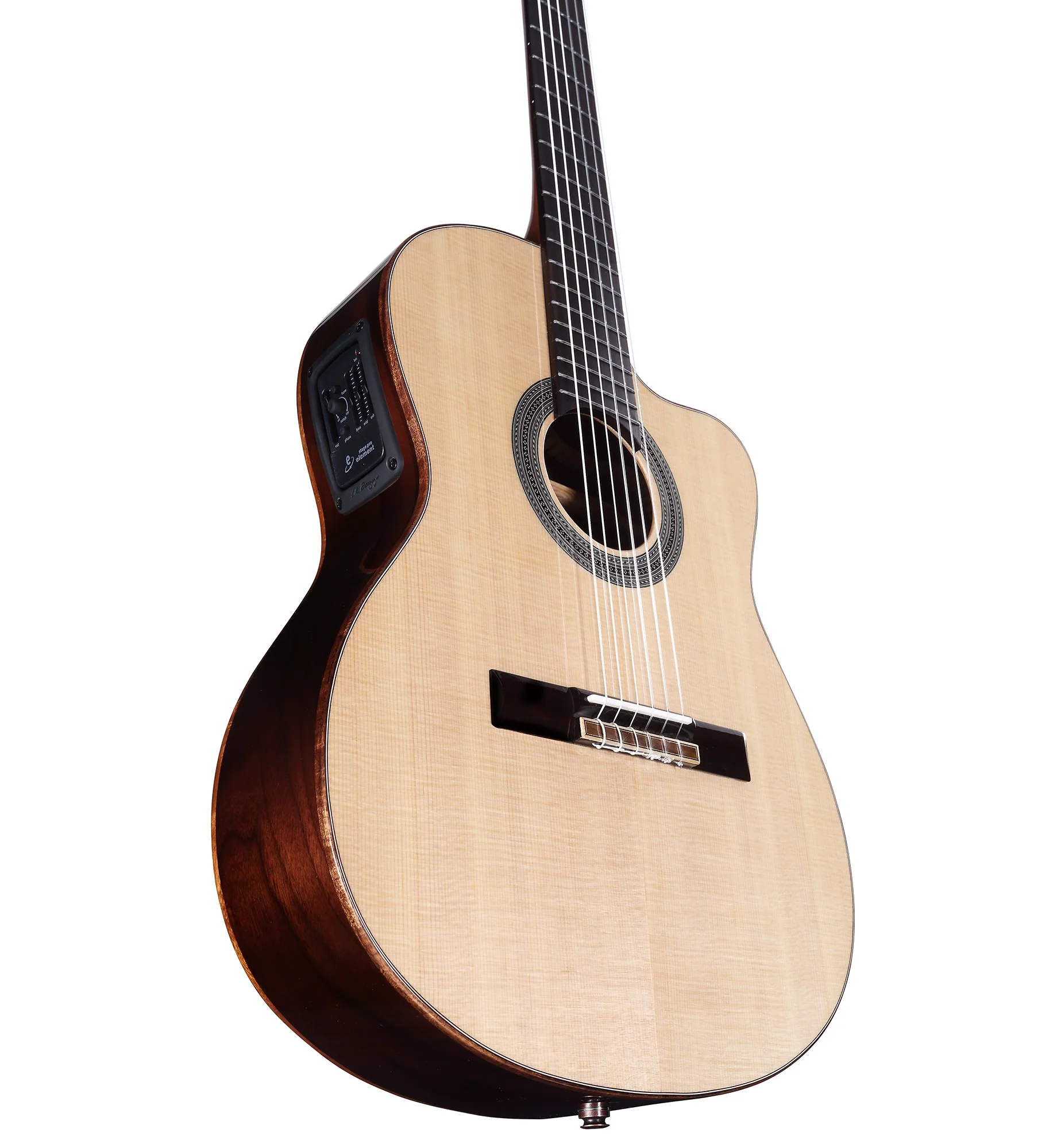 Alvarez Cádiz CC7HCE Concert Classic Acoustic Electric With Cutaway - Natural - Image 2