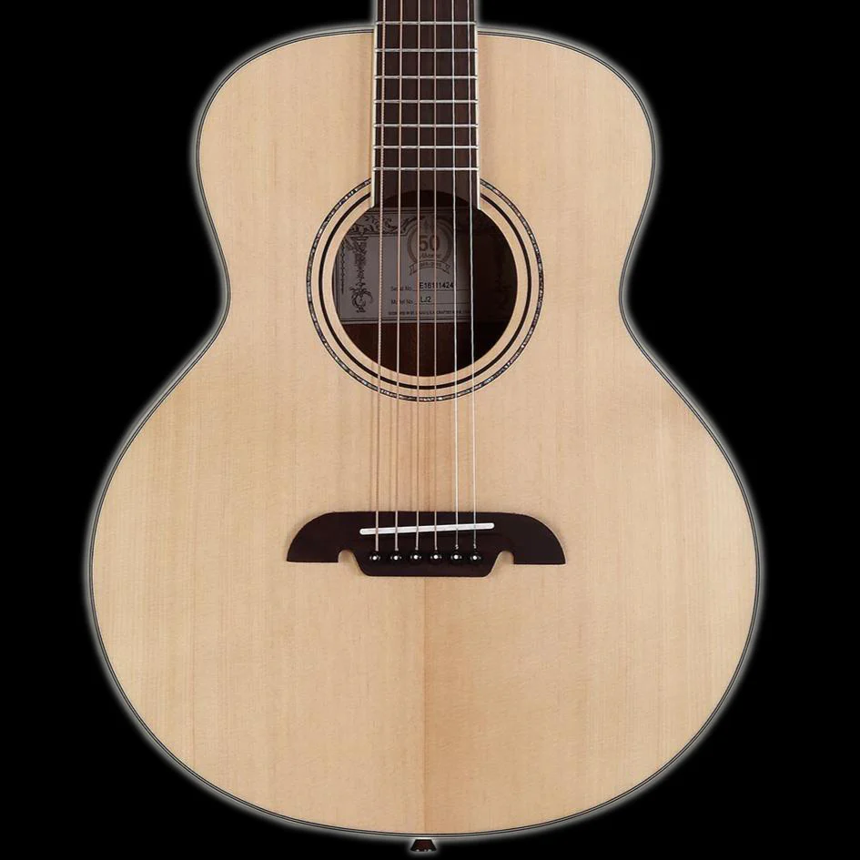 Alvarez LJ2 Artist Little Jumbo Travel Guitar With Deluxe Gig Bag
