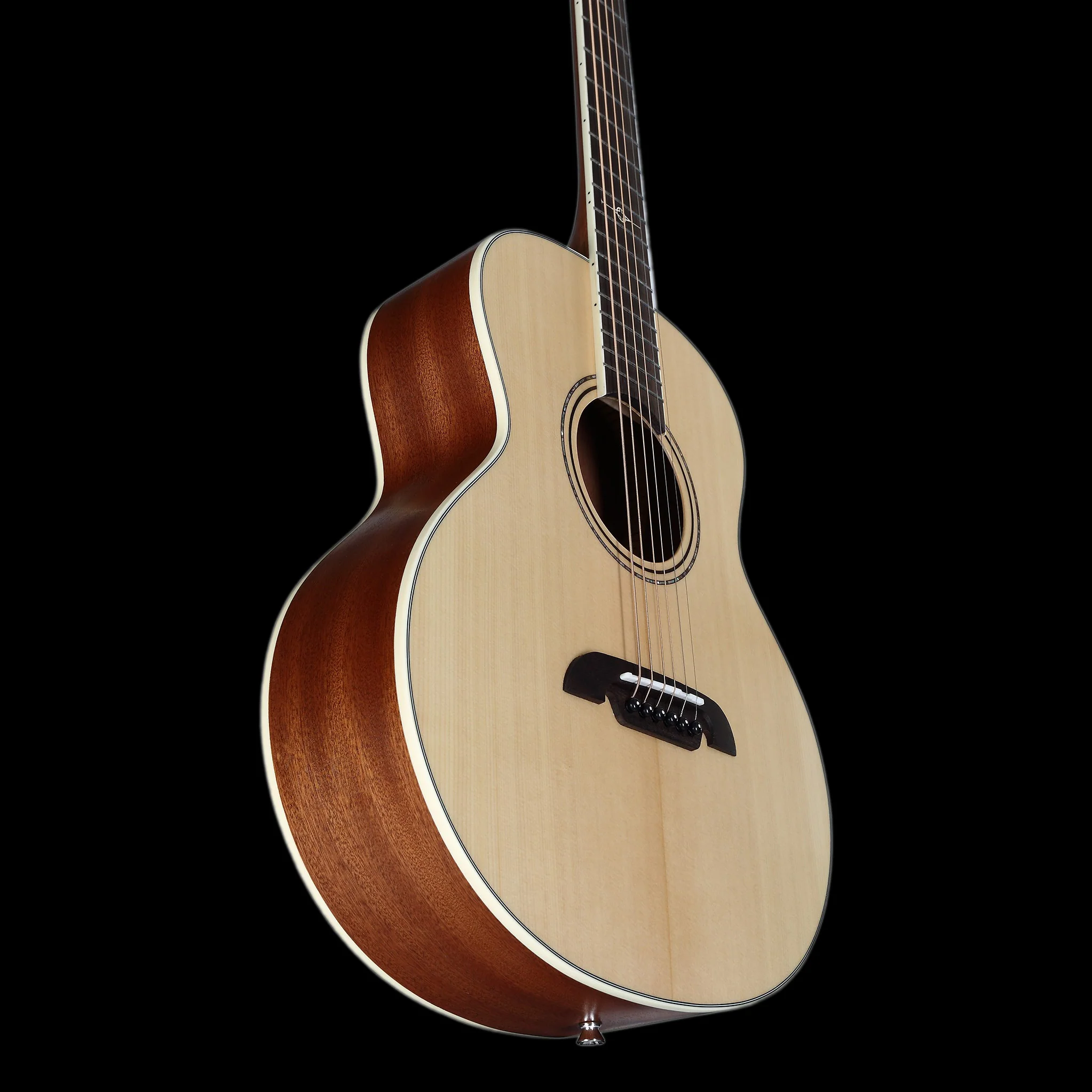 Alvarez LJ2 Artist Little Jumbo Travel Guitar With Deluxe Gig Bag - Image 4