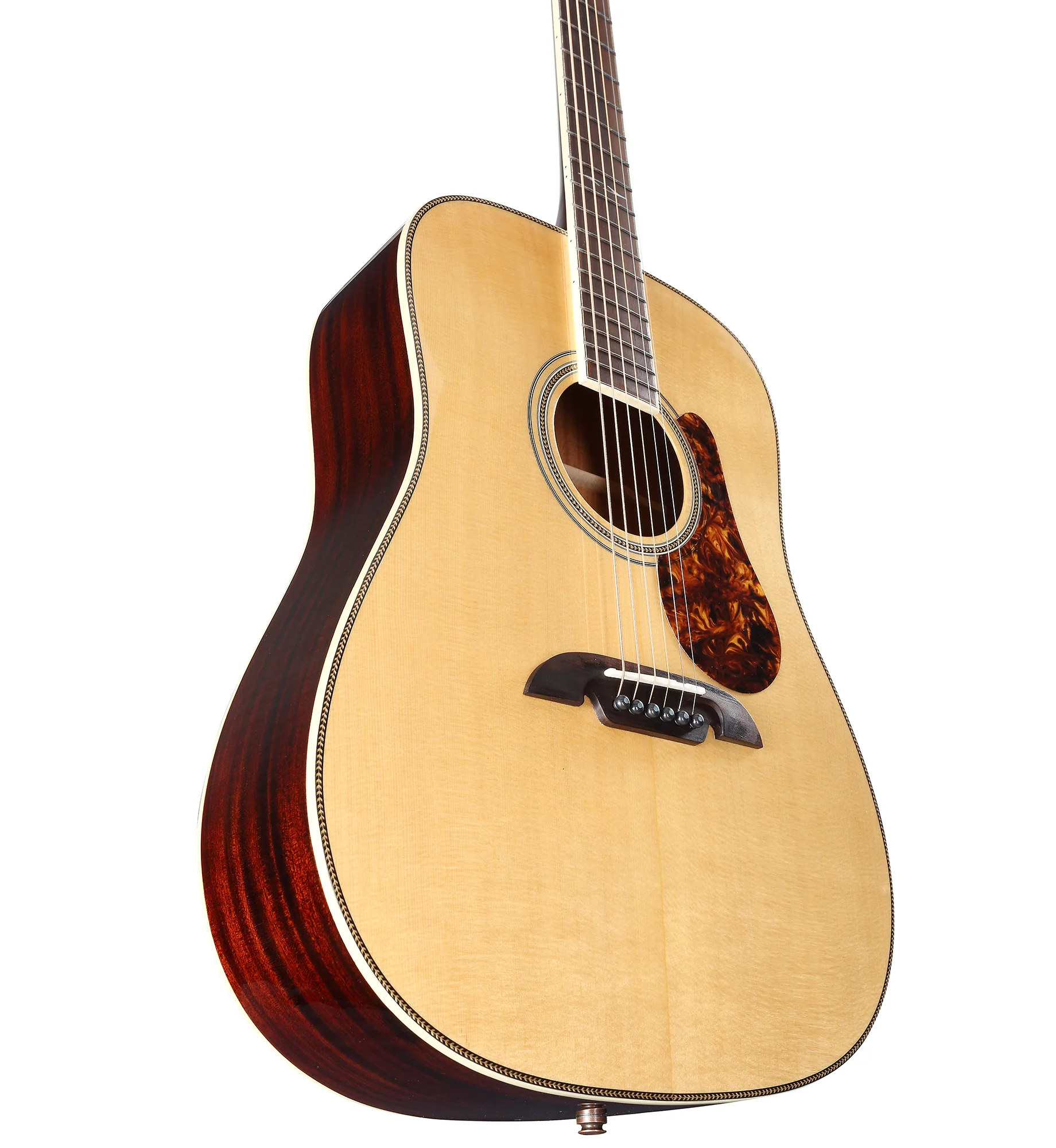 Alvarez MD60EBG Masterworks Bluegrass Dreadnought Acoustic Electric Guitar with Gig Bag - Image 5