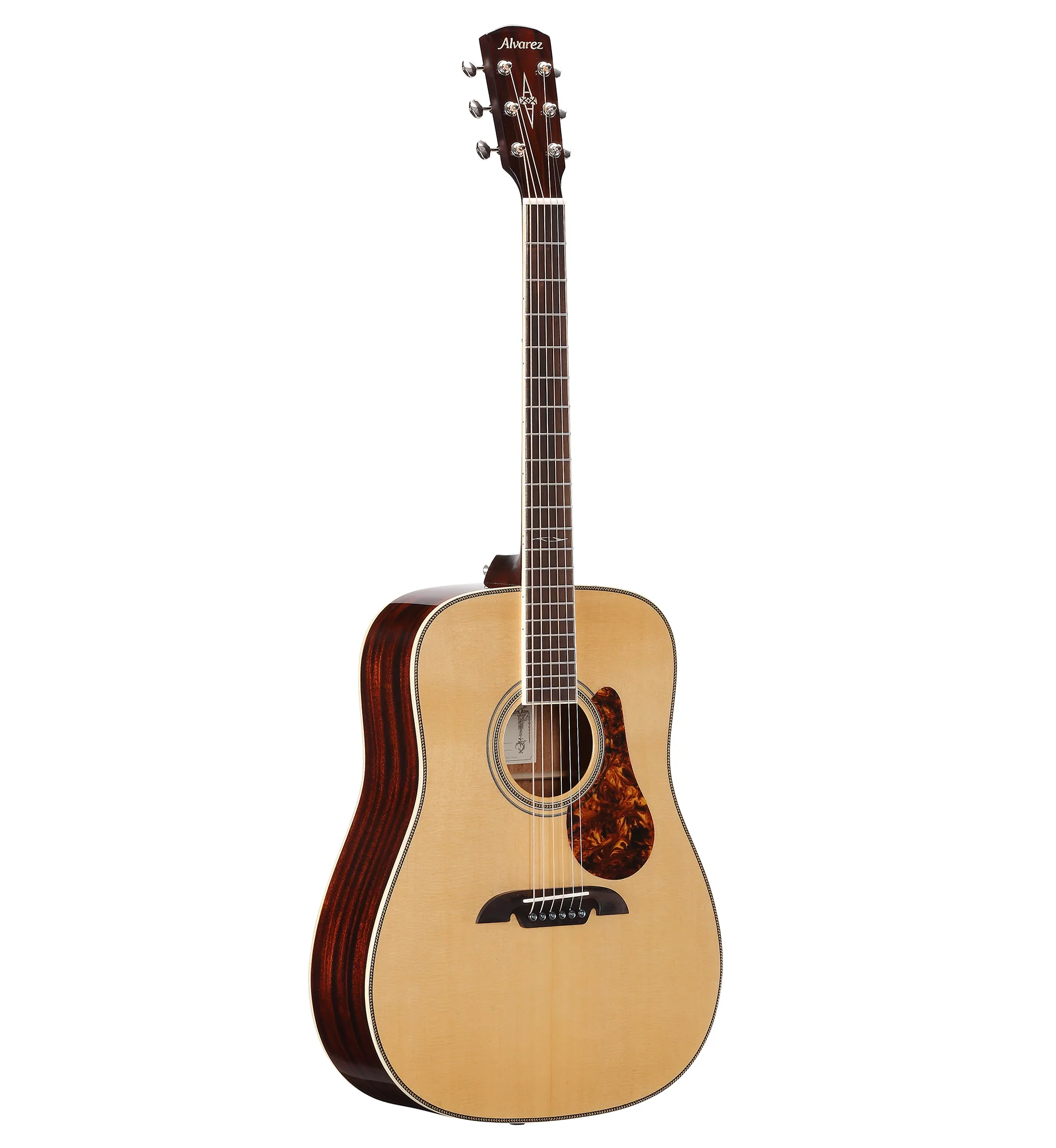 Alvarez MD60EBG Masterworks Bluegrass Dreadnought Acoustic Electric Guitar with Gig Bag - Image 6