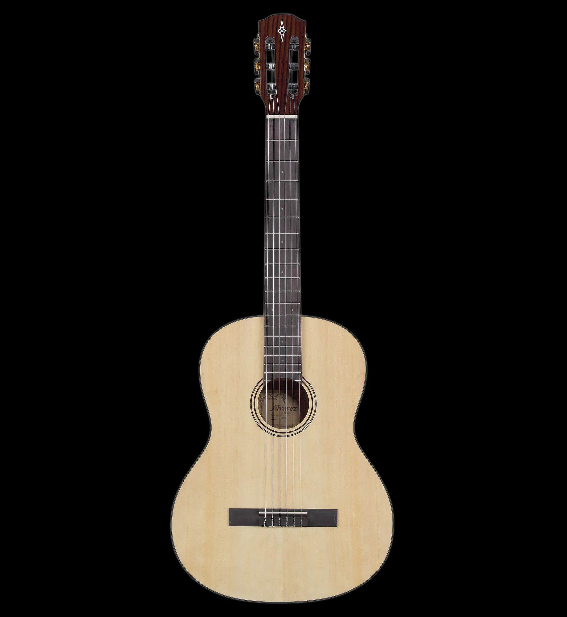 Alvarez RC-26 Regent 26 Classical Natural Gloss Finish Classical Acoustic Guitar - Image 3