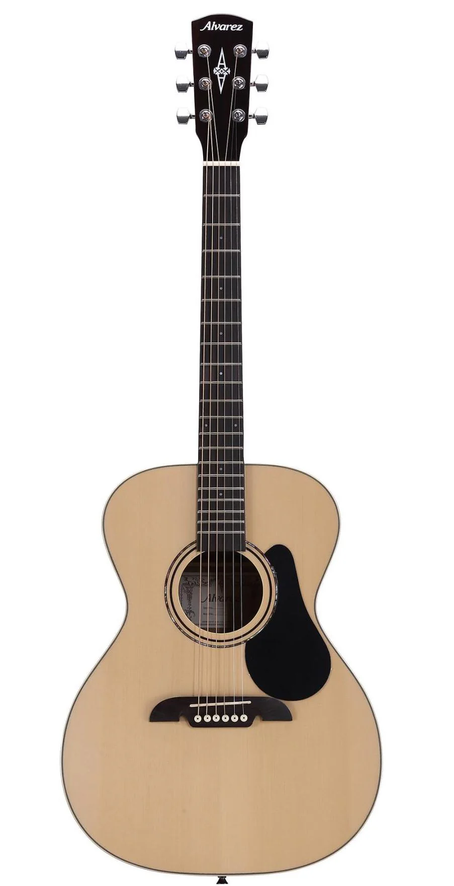 Alvarez Regent RF-28 OM/Folk Size Acoustic Guitar with Gig Bag Natural Finish - Image 2