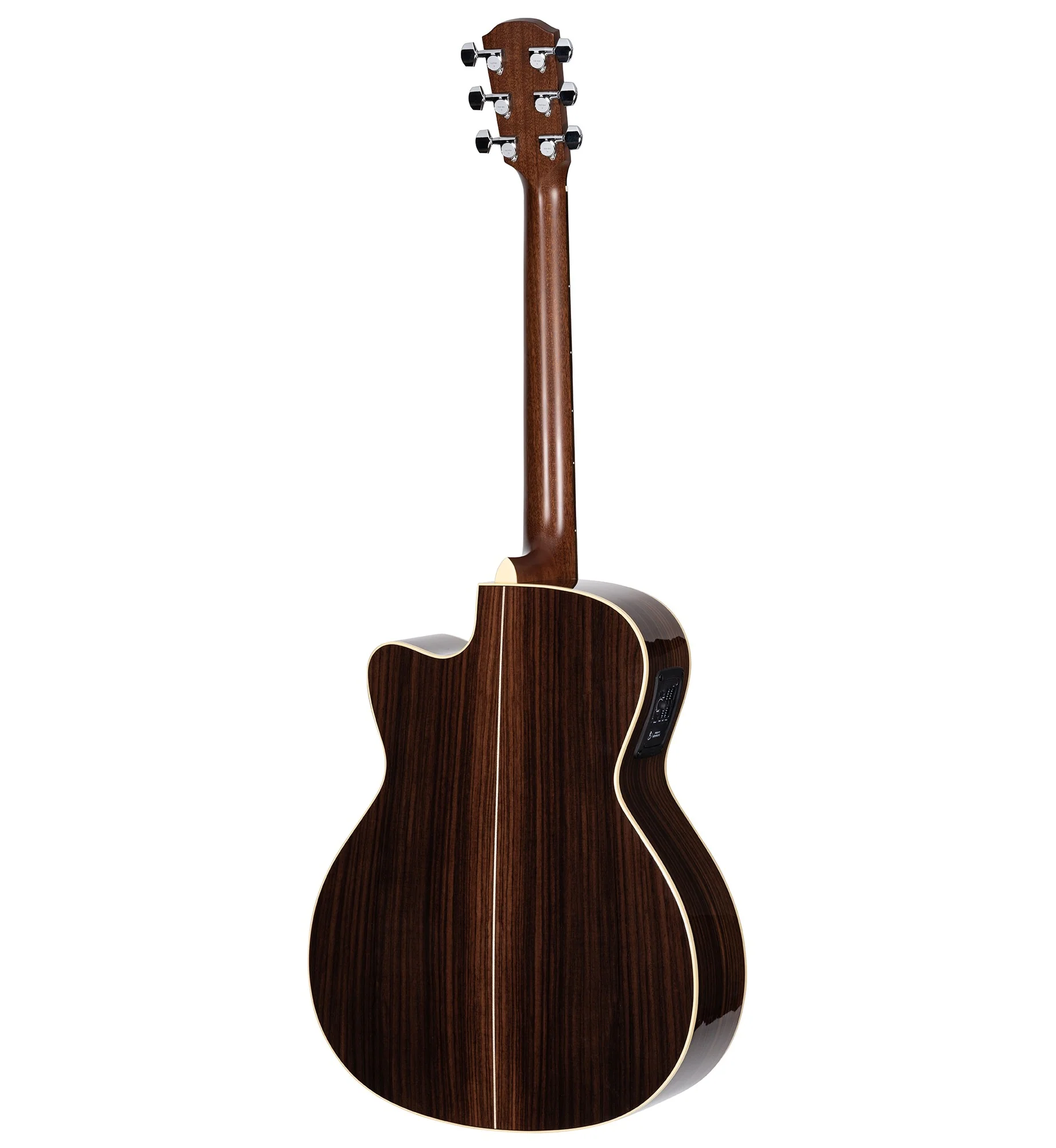 Alvarez Yairi GY70CESHB Grand Auditorium Dreadnought Acoustic-Electric Shadowburst Cutaway With Case - Image 6