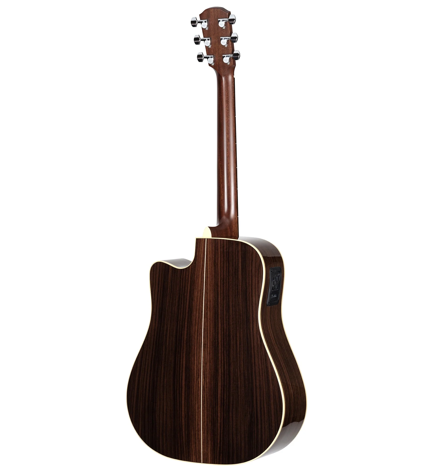 Alvarez Yairi Standard DY70CE Dreadnought Acoustic Electric Cutaway With Case - Image 6