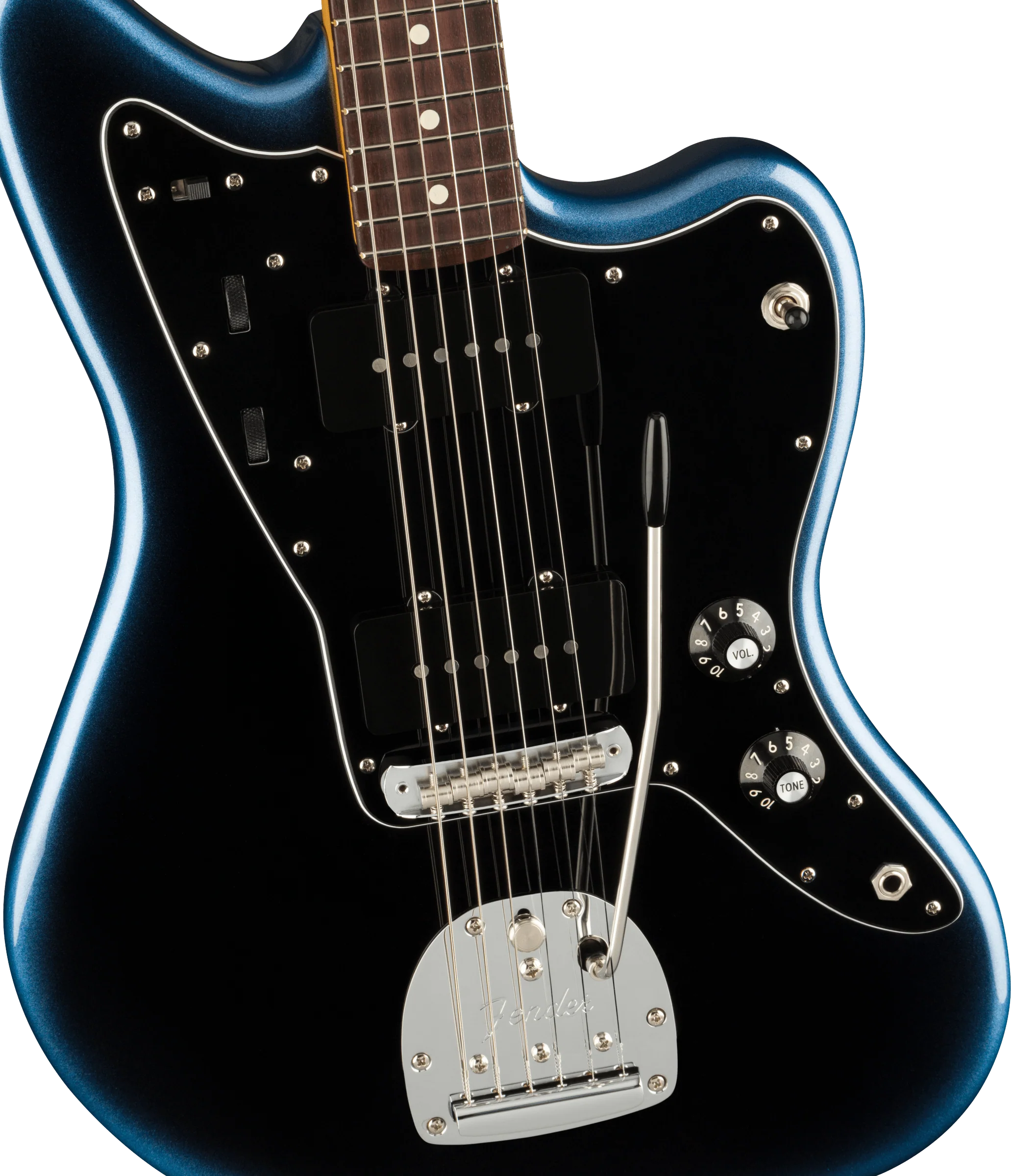 Fender American Professional II Jazzmaster Dark Night Electric Guitar With Case - Image 3