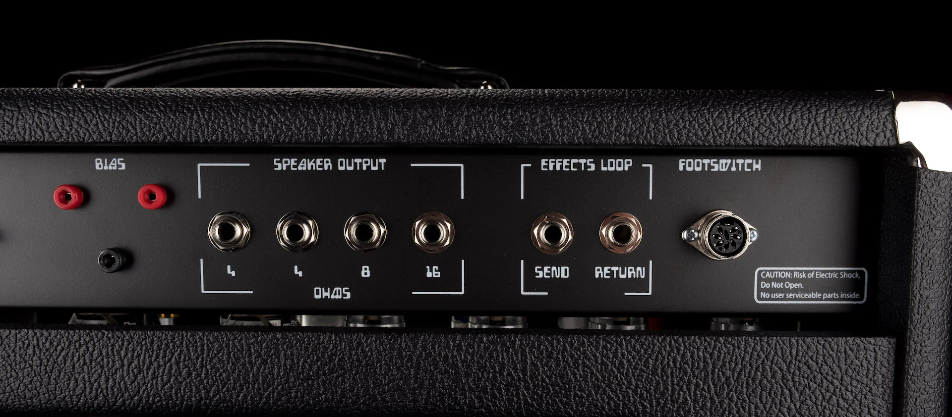Amplified Nation Wonderland Overdrive V2 Head Black Tolex Silver Matrix Grill 22 Watts - Image 11