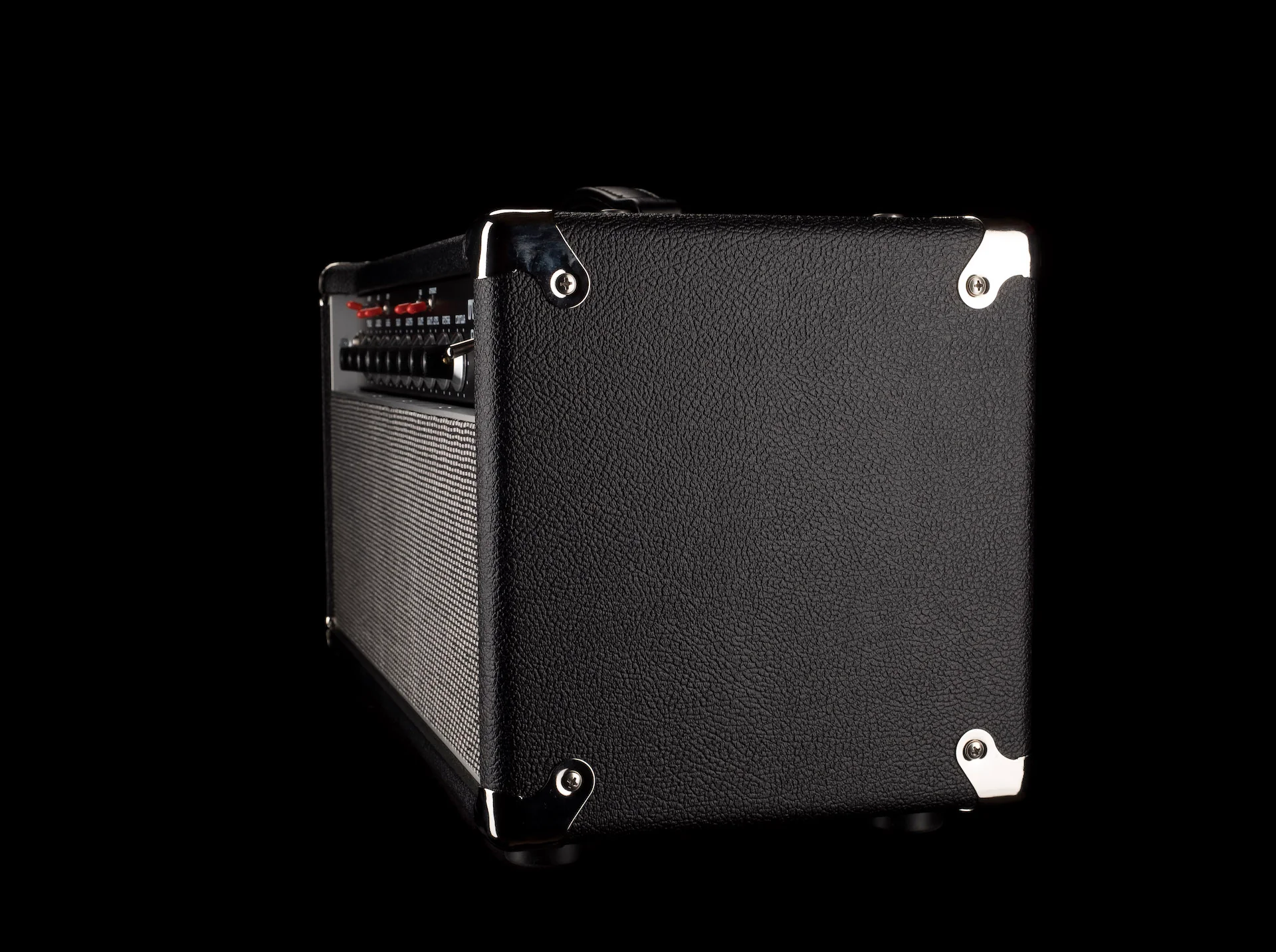 Amplified Nation Wonderland Overdrive V2 Head Black Tolex Silver Matrix Grill 22 Watts - Image 7