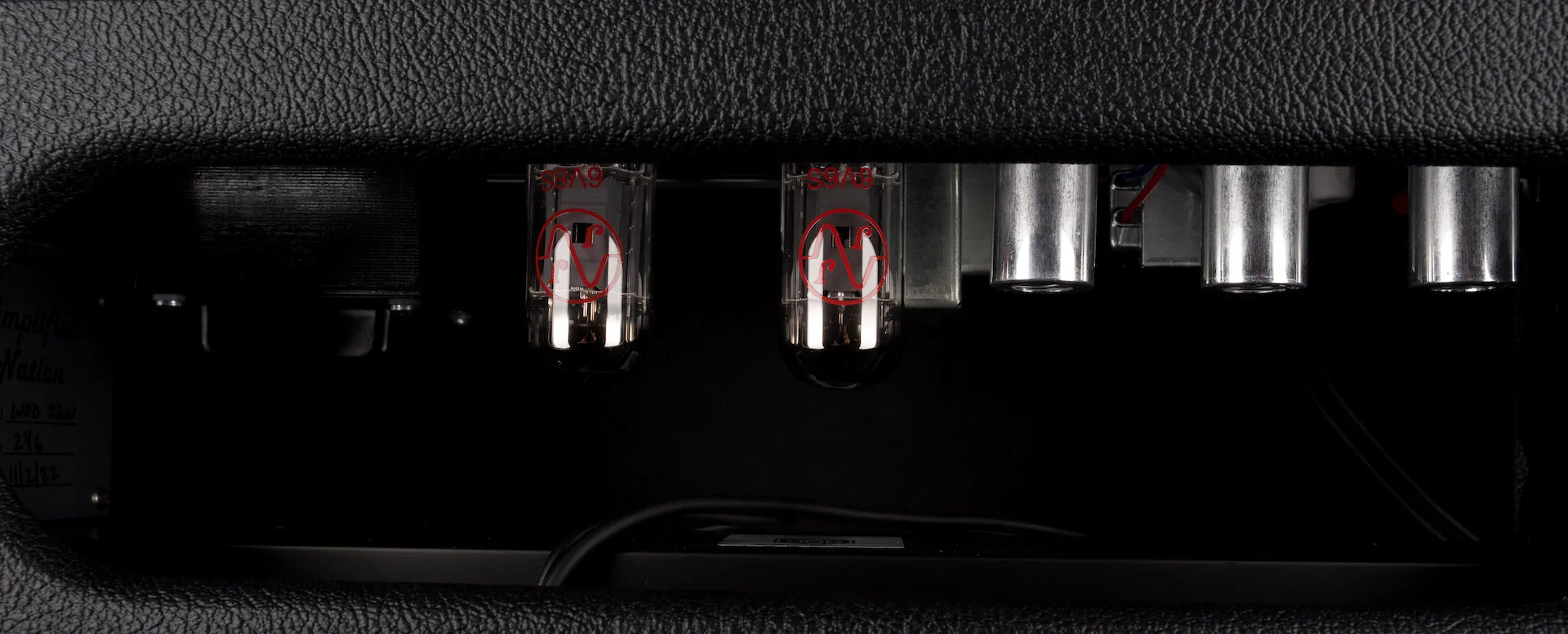 Amplified Nation Wonderland Overdrive V2 Head Black Tolex Silver Matrix Grill 22 Watts - Image 9