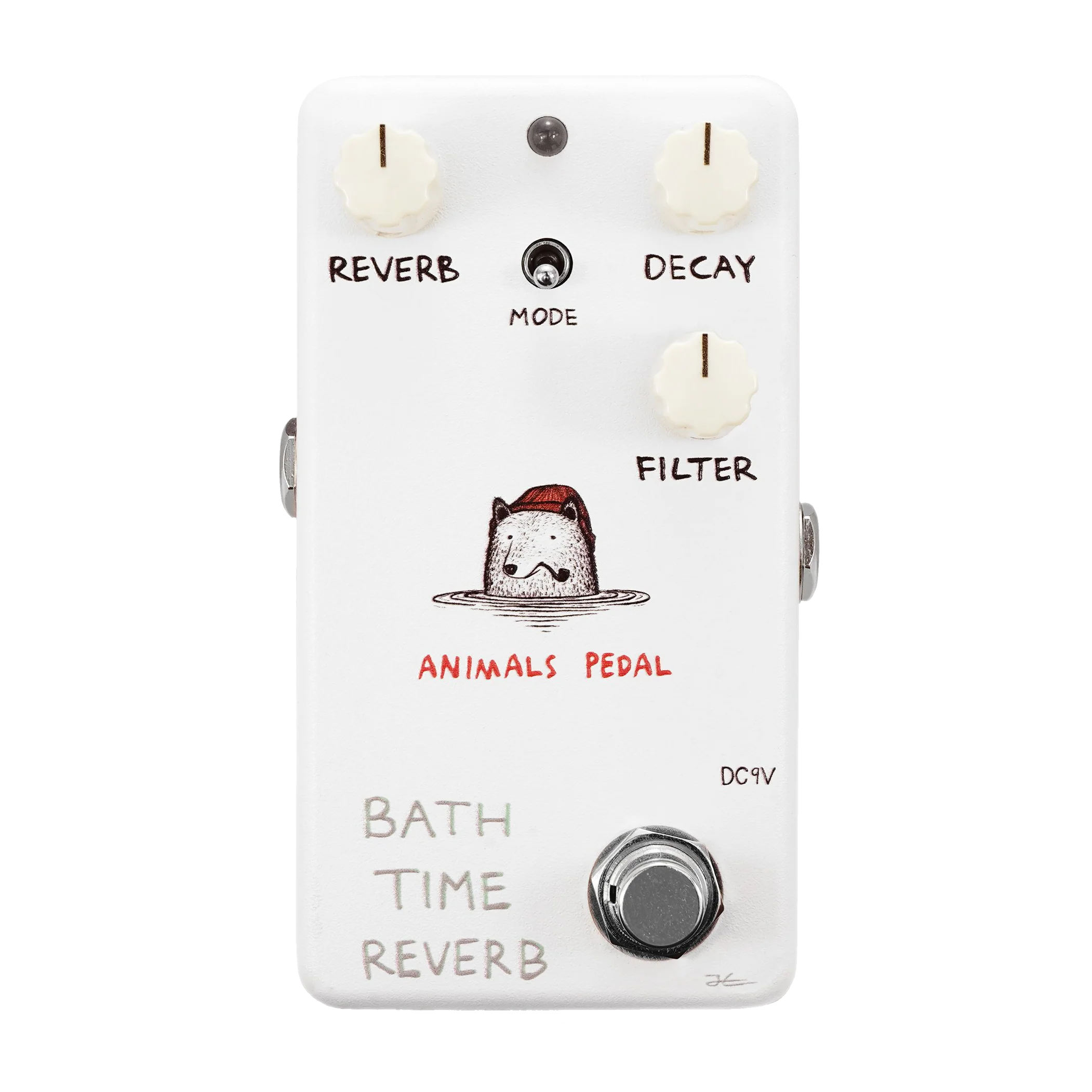 Animals Pedal Bath time Reverb Guitar Effect Pedal