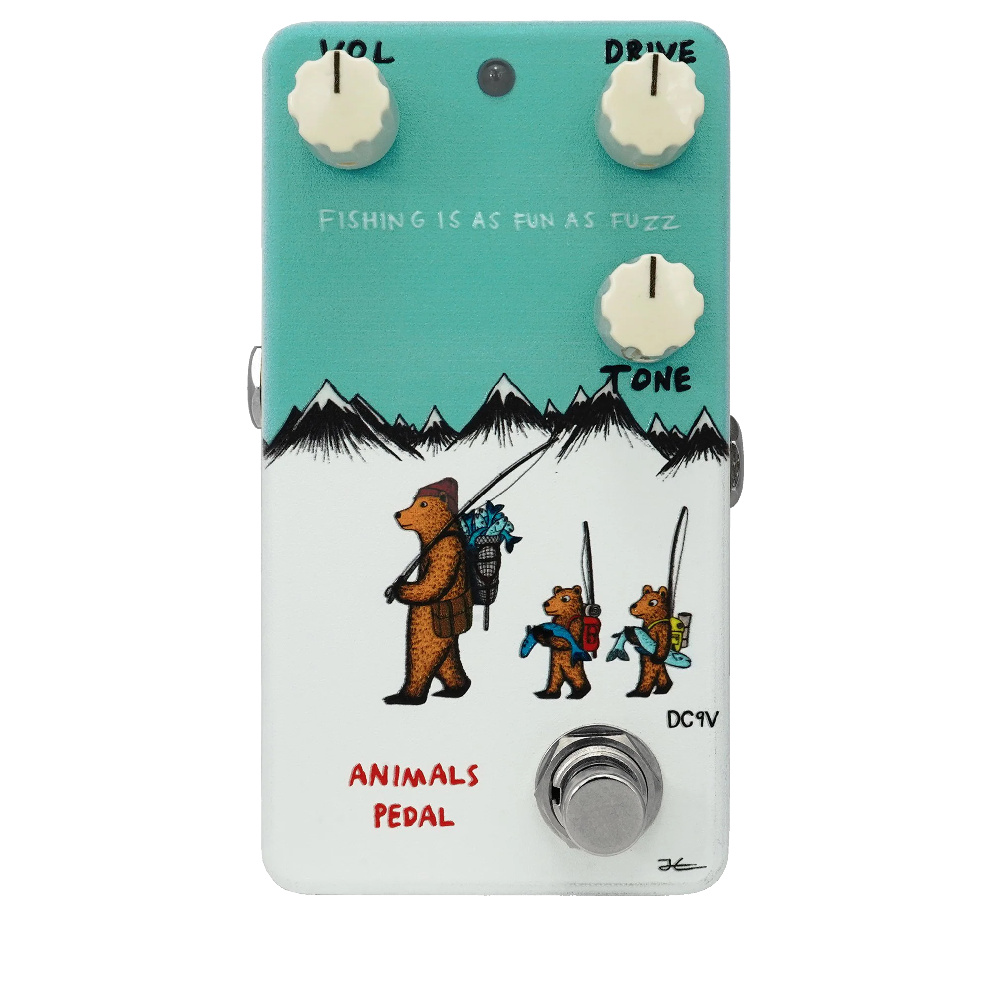 Animals Pedal Fishing is as Fun As Fuzz Guitar Effect Pedal