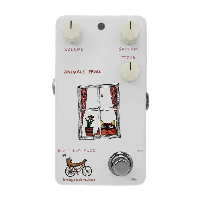 Animals Pedal Rust Rod Fuzz Guitar Effect Pedal