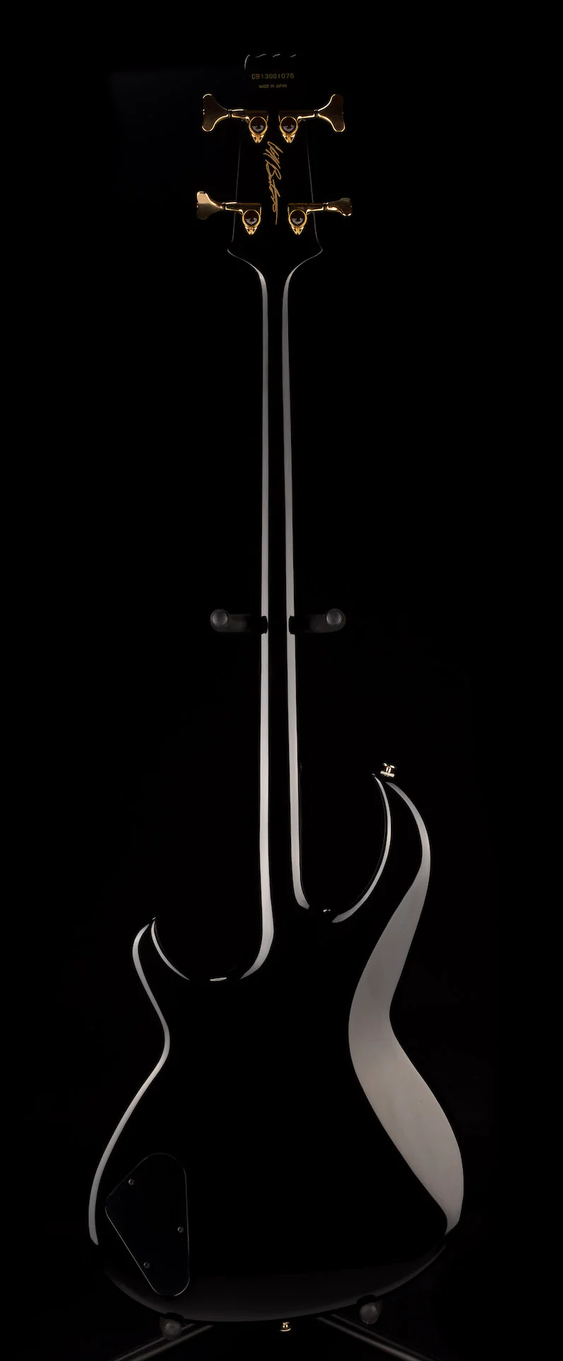 Aria Pro II 2013 NOS Limited Cliff Burton Signature Bass Guitar With Case & Certificate - Image 14